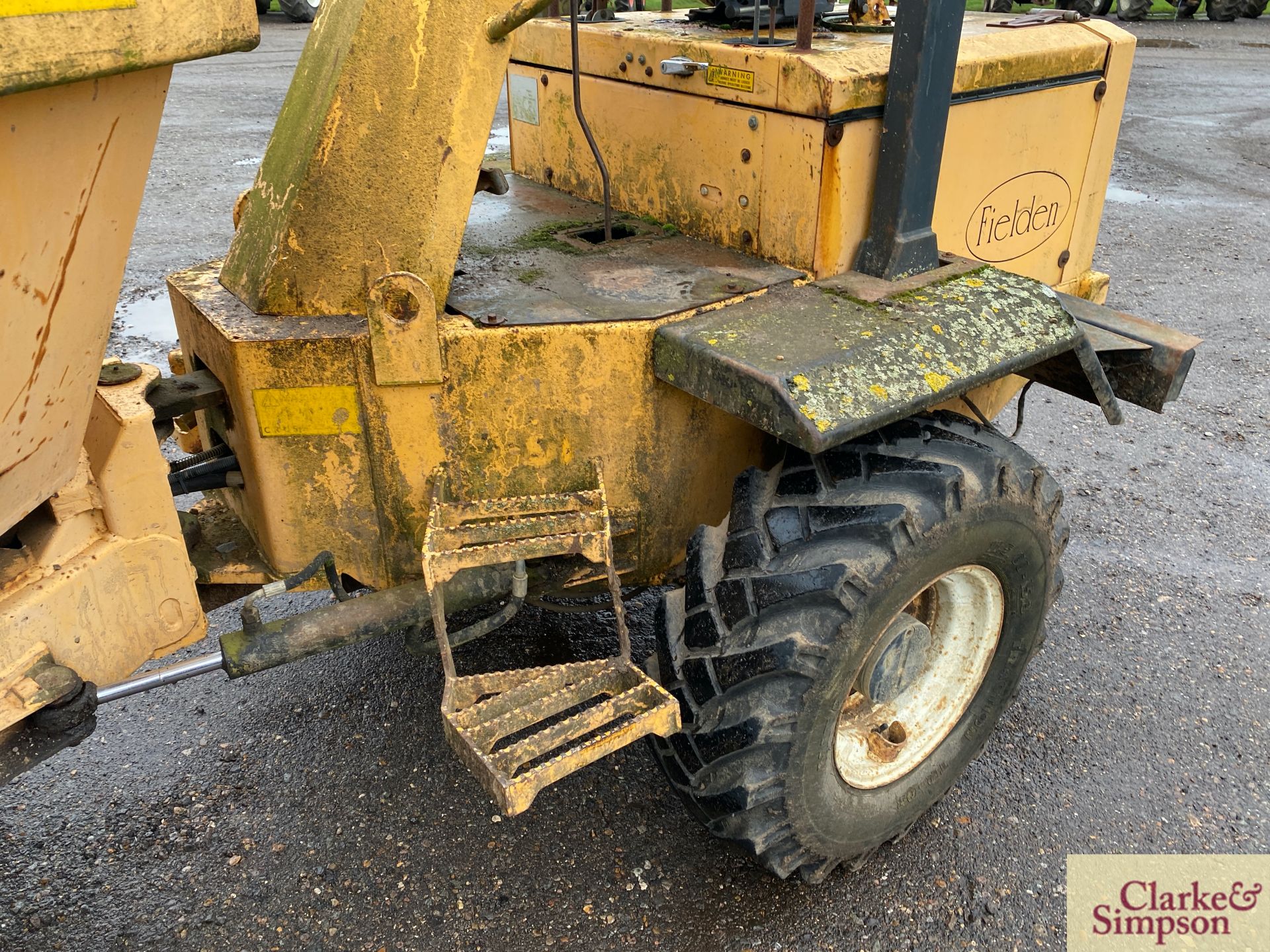 Barford SRX3000 3T swivel tip 4WD pivot steer dumper. Registration AP02 KYN. Date of first - Image 12 of 30