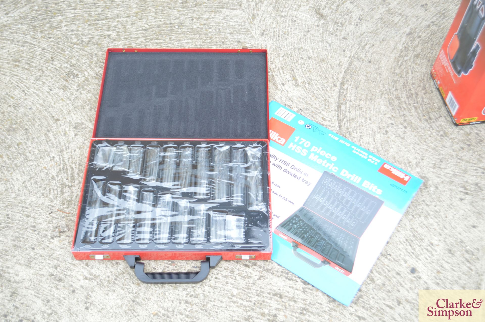 170 piece HSS drill set.*