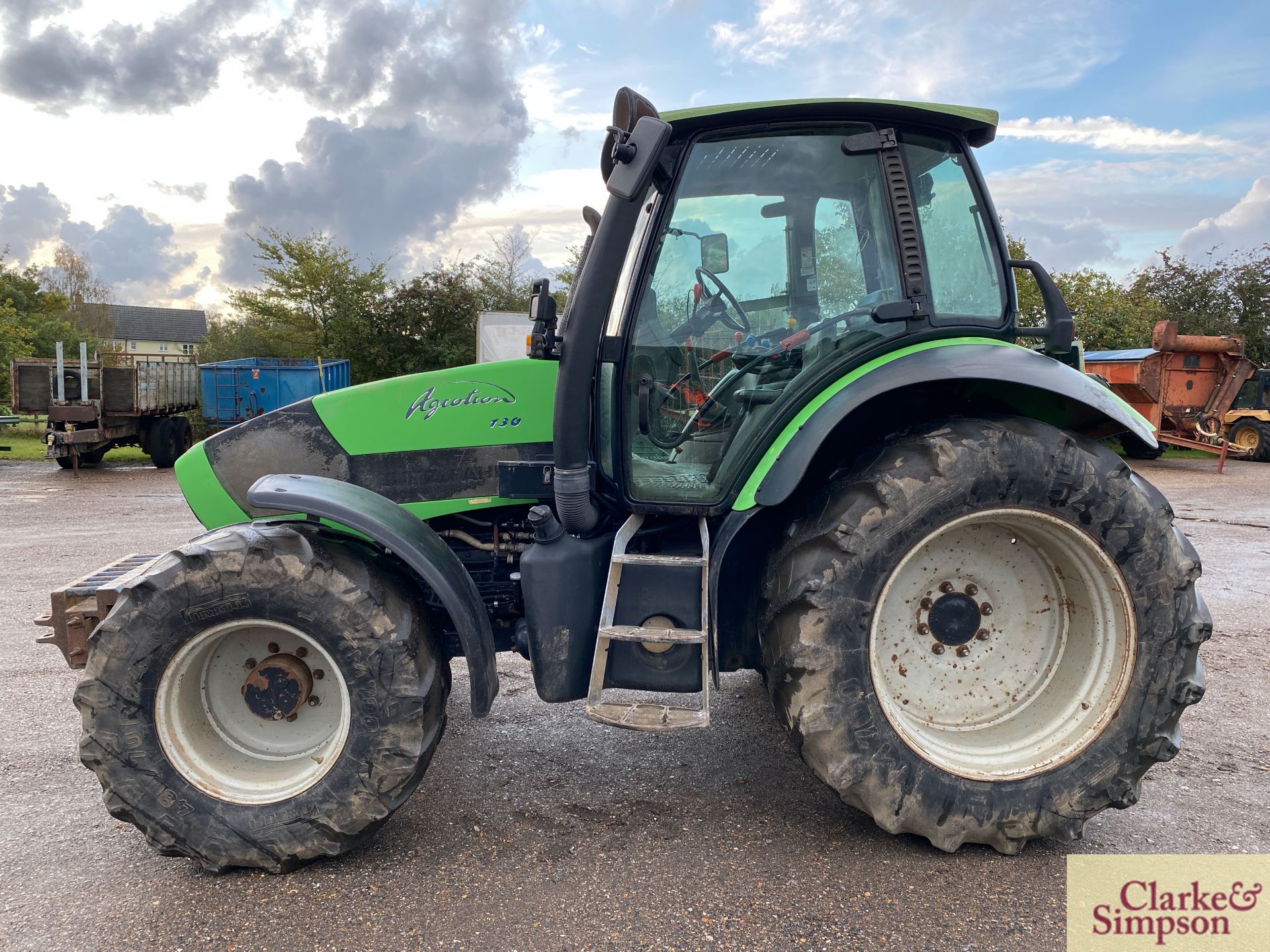 Deutz-Fahr Agrotron 130 4WD tractor. Registration AY56 EEU. Date of first registration 09/2006. - Image 4 of 59