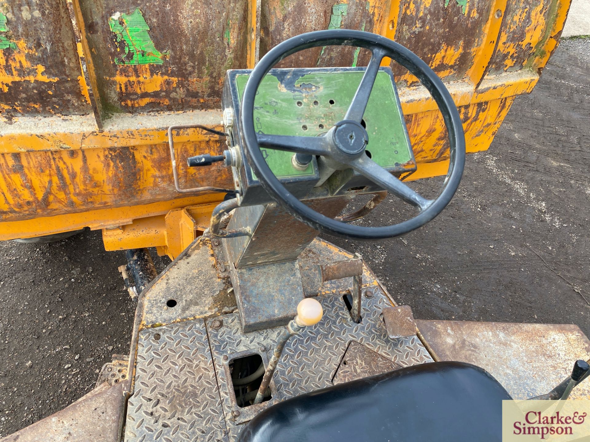 Benford 6T 4WD pivot steer dumper. 2000. Serial number SLBDNOOEY7H0721. 405/70R20 wheels and - Image 24 of 36