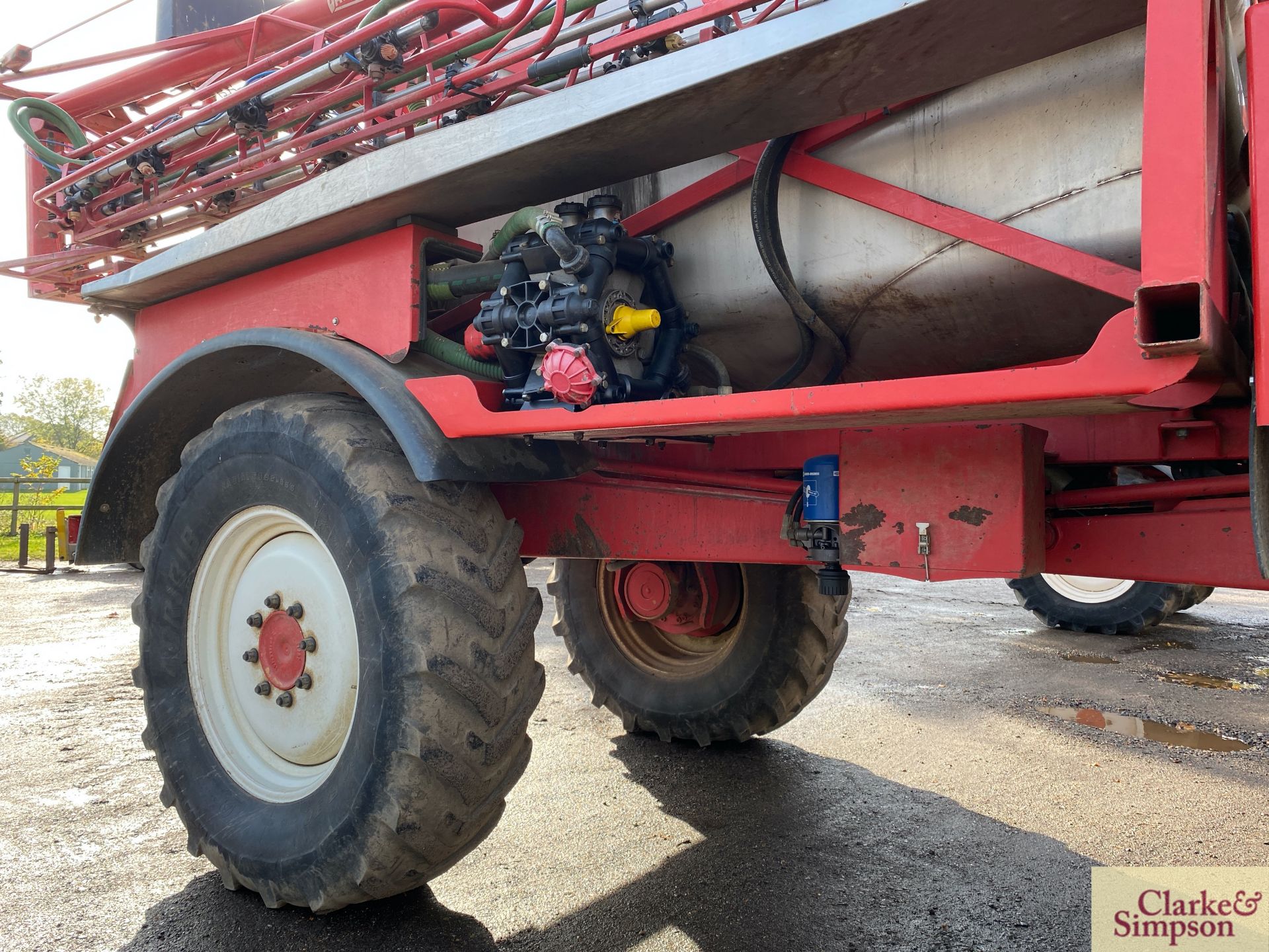 Bateman RB35 4WD 24m self-propelled sprayer. Registration WA59 DNE. Date of first registration 09/ - Image 29 of 48