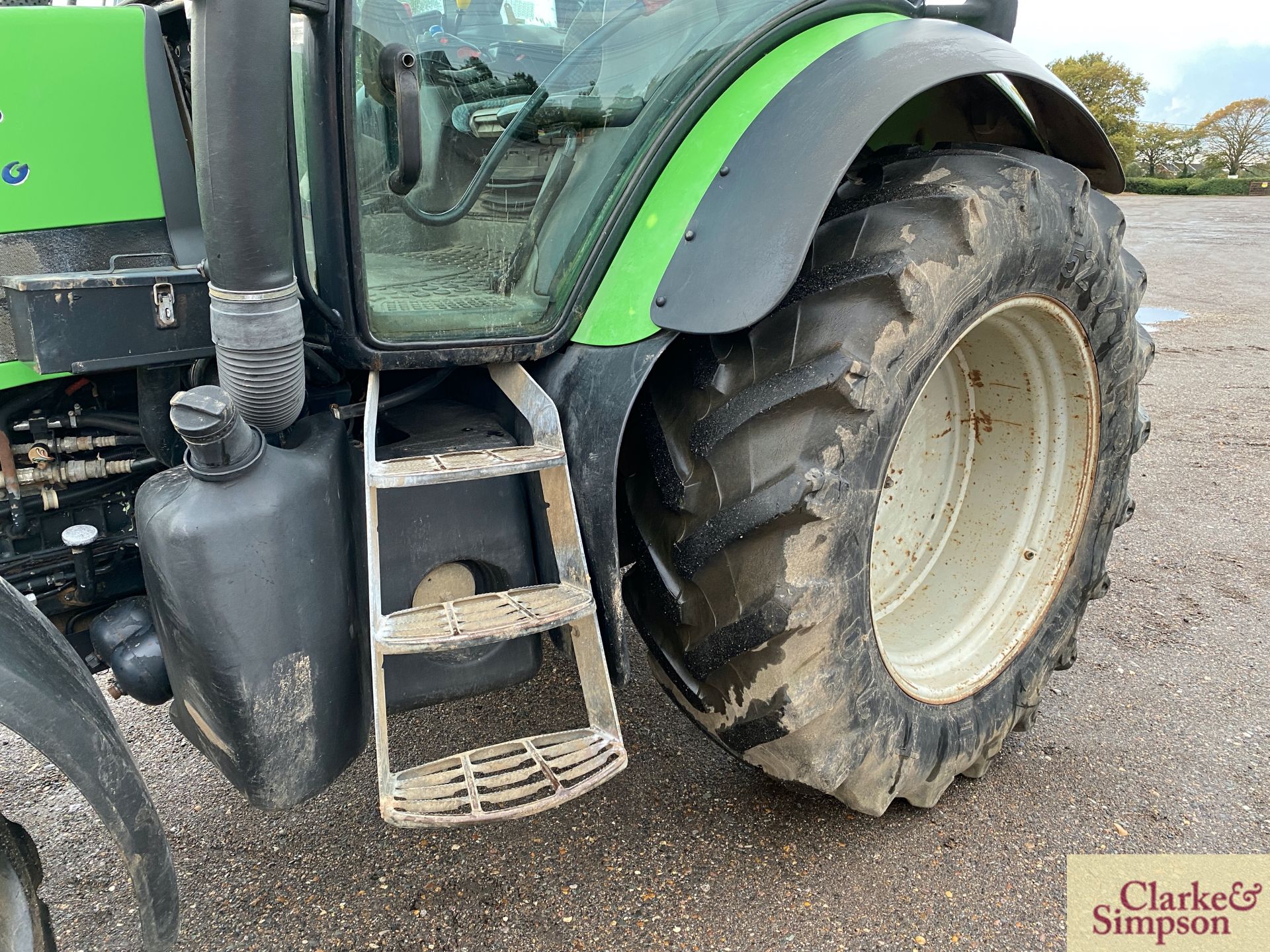 Deutz-Fahr Agrotron 130 4WD tractor. Registration AY56 EEU. Date of first registration 09/2006. - Image 16 of 59