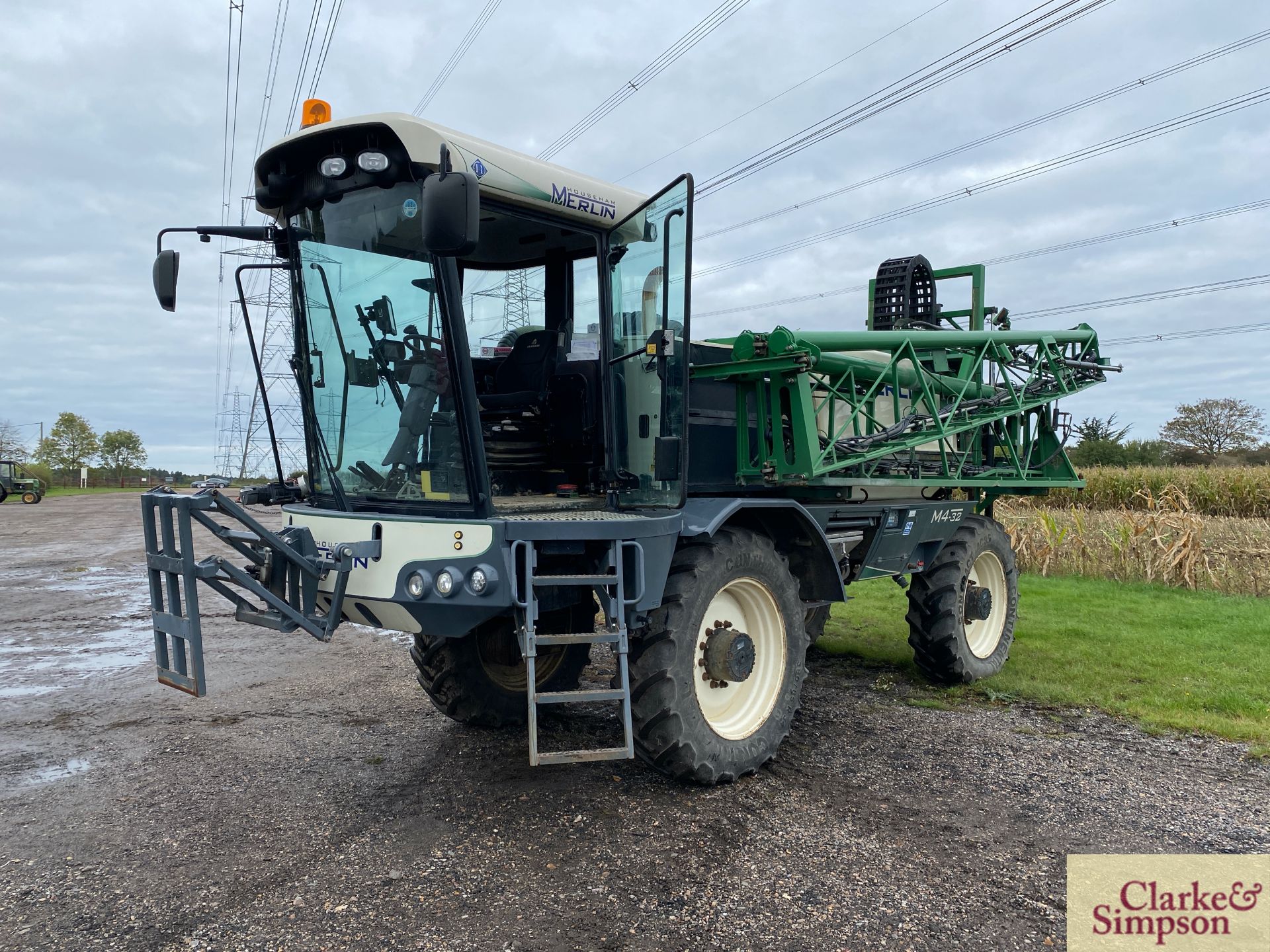 Househam Merlin M4/32 4WD 32m self-propelled sprayer. Registration AE14 LPN. Date of first - Image 7 of 54