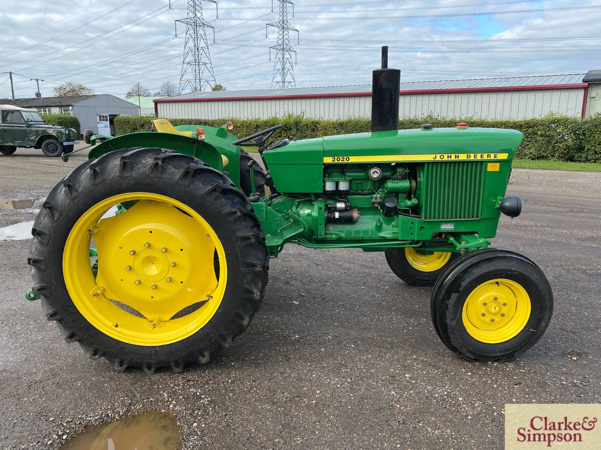 John Deere 2020 2WD tractor. Registration PRT 795F. Date of first registration 11/1967. Serial - Image 7 of 32