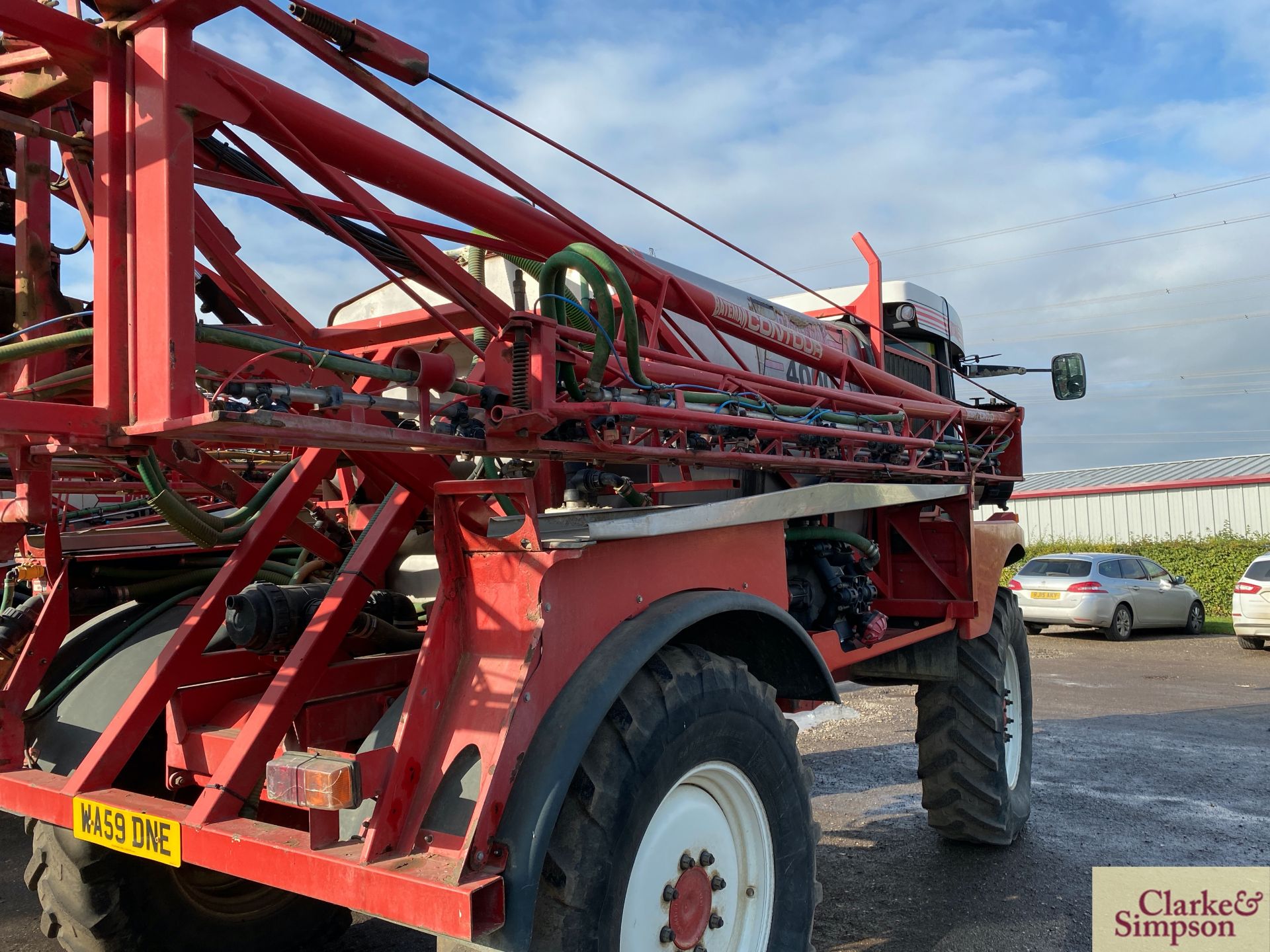 Bateman RB35 4WD 24m self-propelled sprayer. Registration WA59 DNE. Date of first registration 09/ - Image 27 of 48