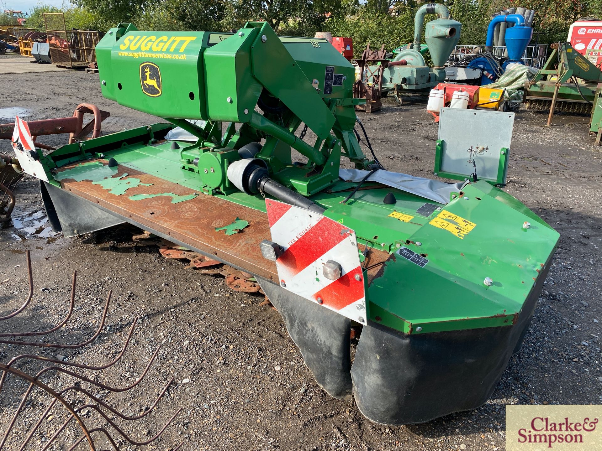 John Deere 131 front mounted disc mower conditioner. 2013. * - Image 4 of 7