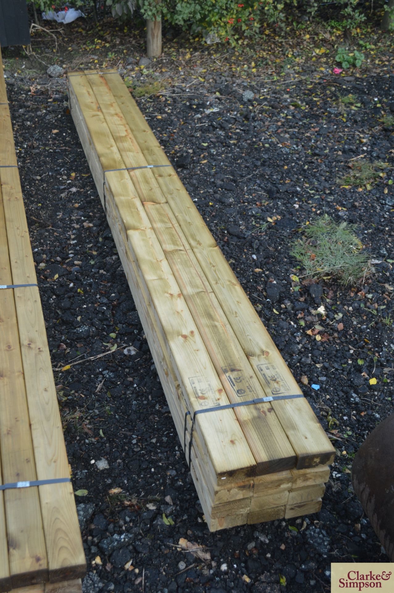 Quantity of new timber.