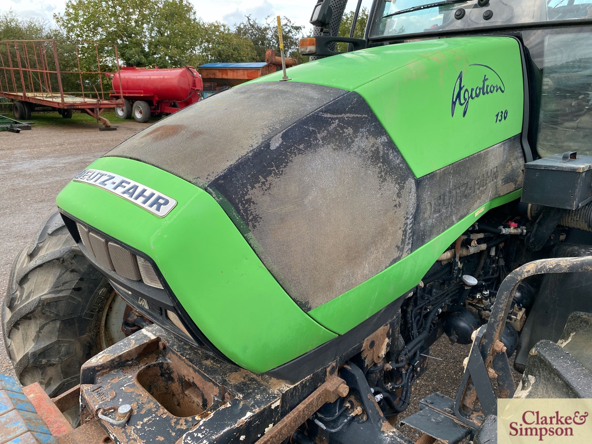 Deutz-Fahr Agrotron 130 4WD tractor. Registration AY56 EEU. Date of first registration 09/2006. - Image 10 of 59