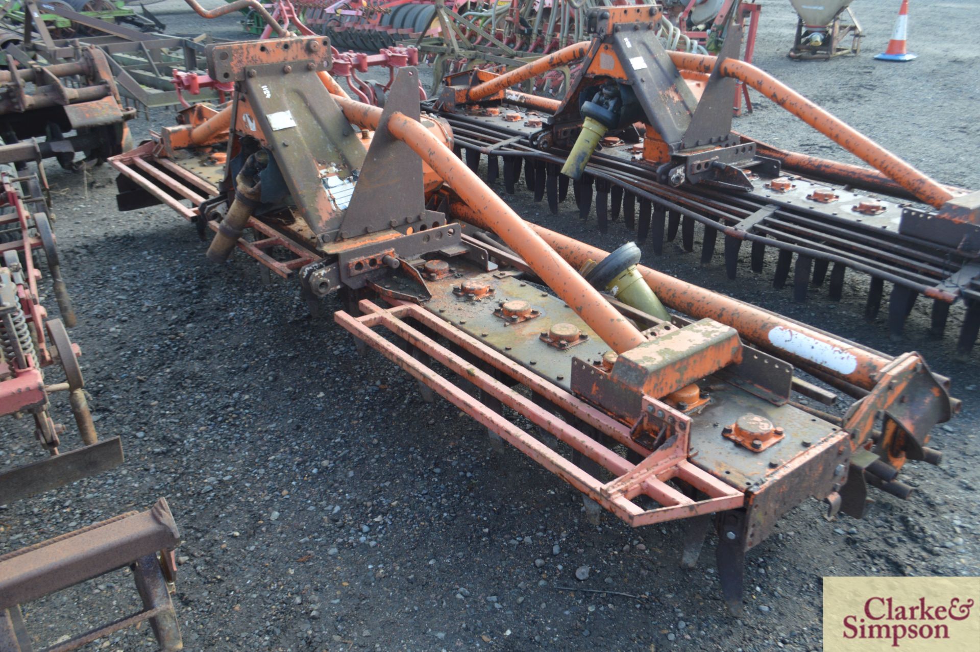 Maschio HM4000 power harrow. With Crumbler. Metal replaced c. 50ac ago. *