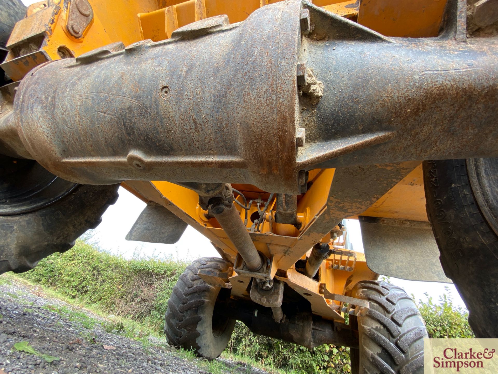 Benford 9T 4WD pivot steer dumper. 2005. Serial number SLBDINOOE507EW274. 500/60R22.5 wheels and - Image 34 of 38