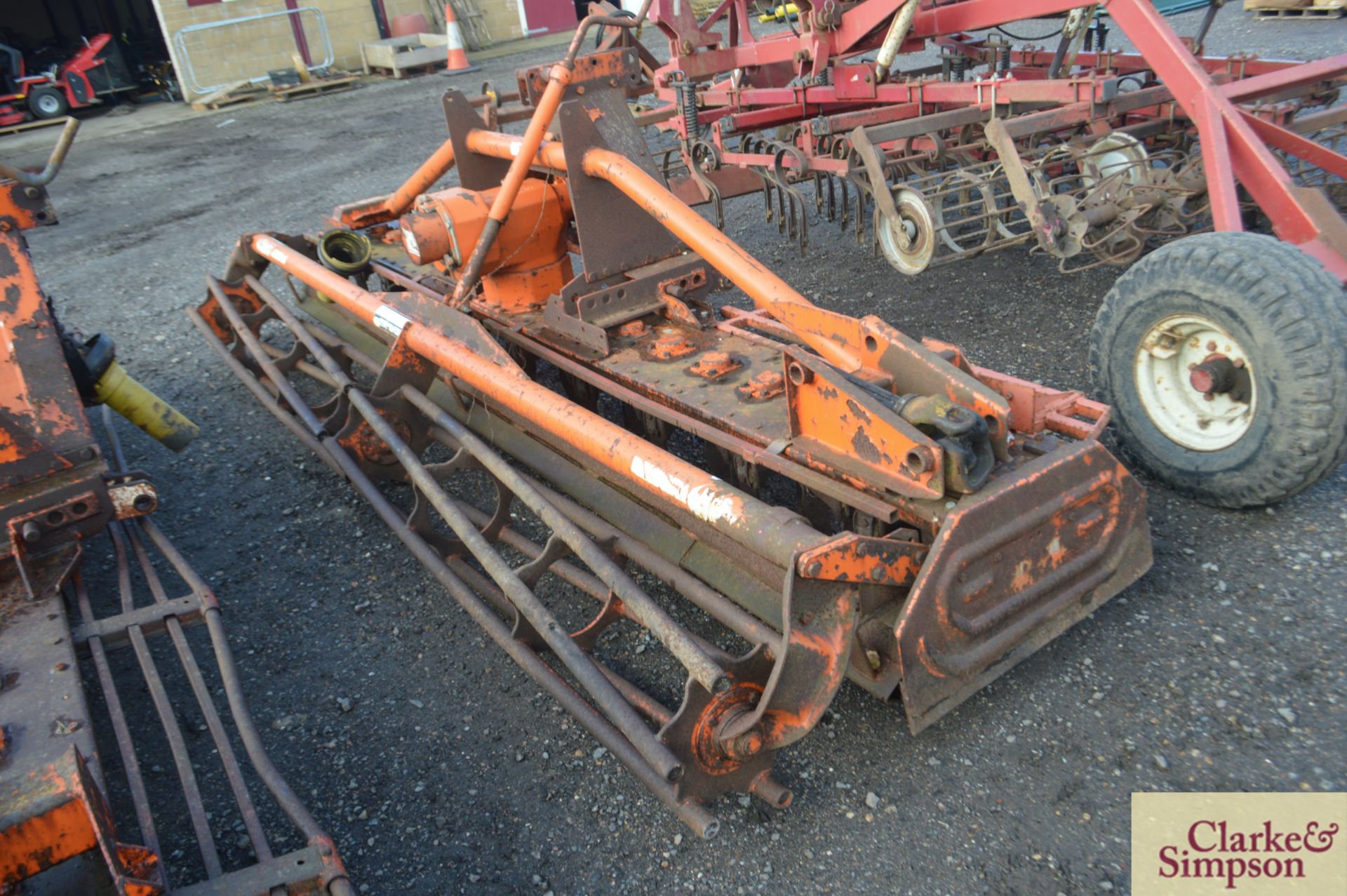 Maschio HM4000 power harrow. With Crumbler. Metal replaced c. 50ac ago. * - Image 3 of 7