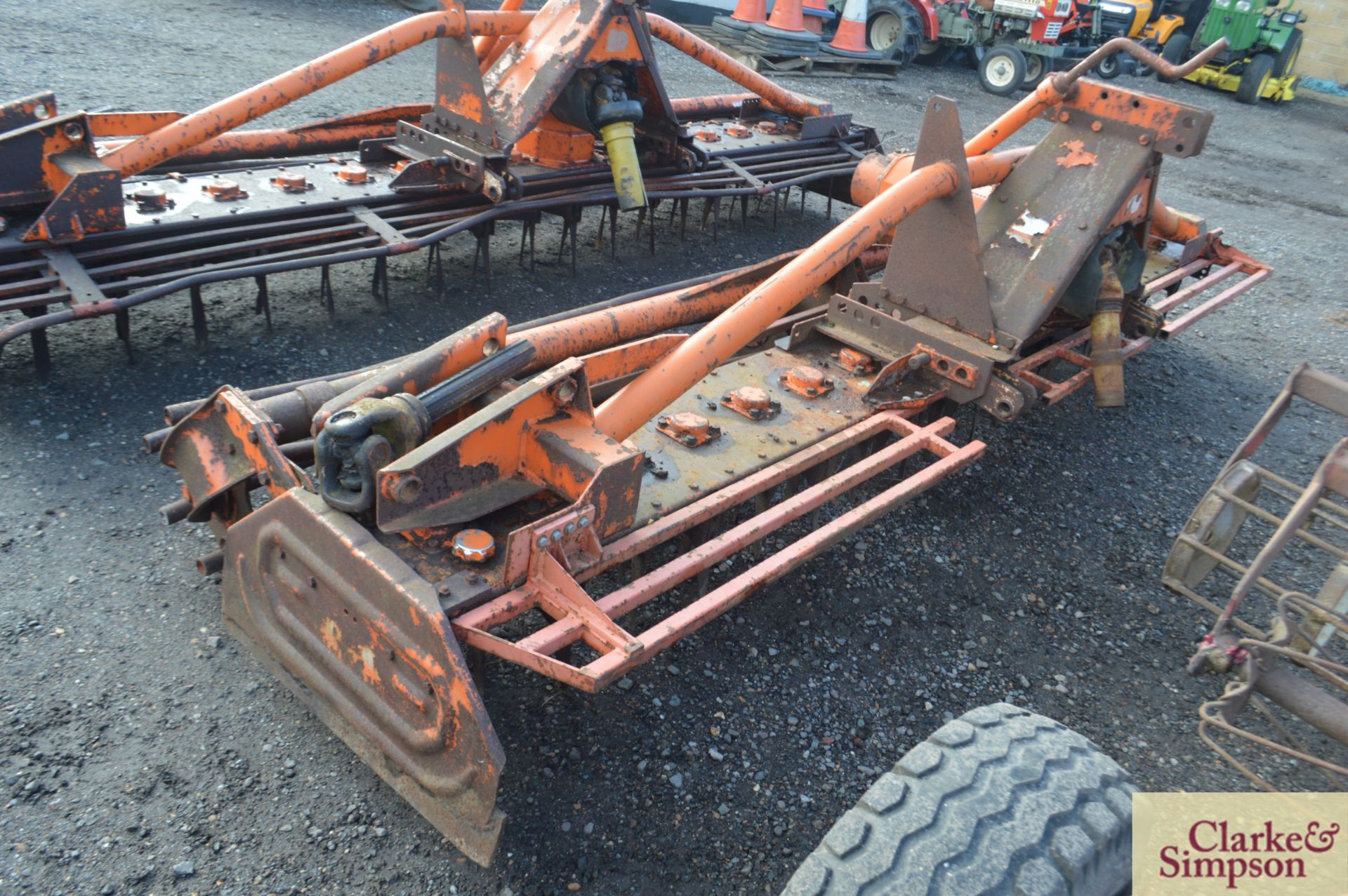 Maschio HM4000 power harrow. With Crumbler. Metal replaced c. 50ac ago. * - Image 4 of 7