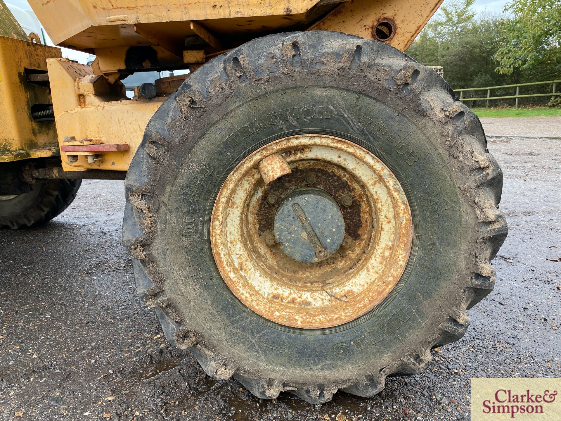 Barford SRX3000 3T swivel tip 4WD pivot steer dumper. Registration AP02 KYN. Date of first - Image 22 of 30