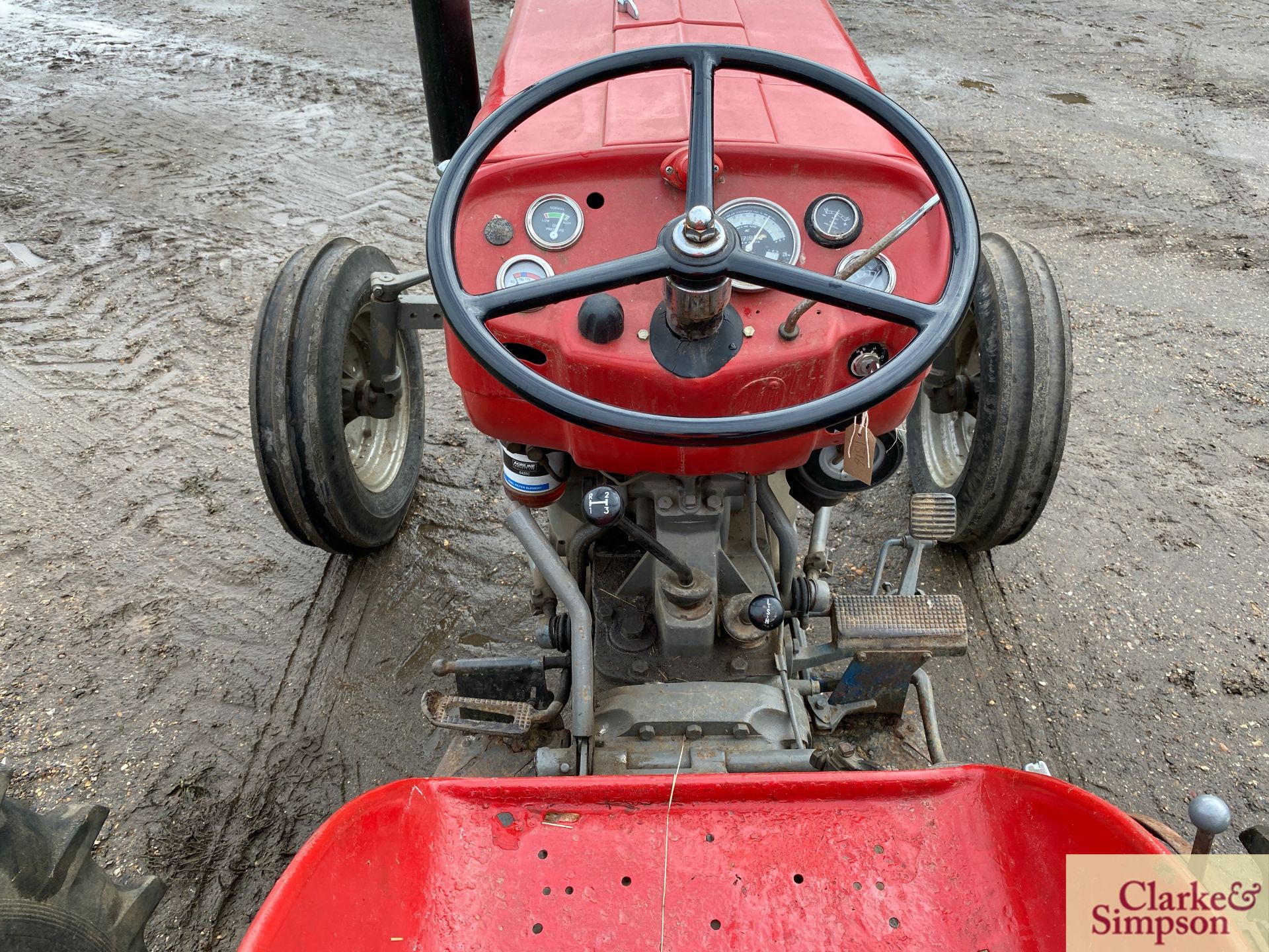 Massey Ferguson 135 2WD tractor. Registration OCL 966M (no paperwork). Date of first registration - Image 26 of 29