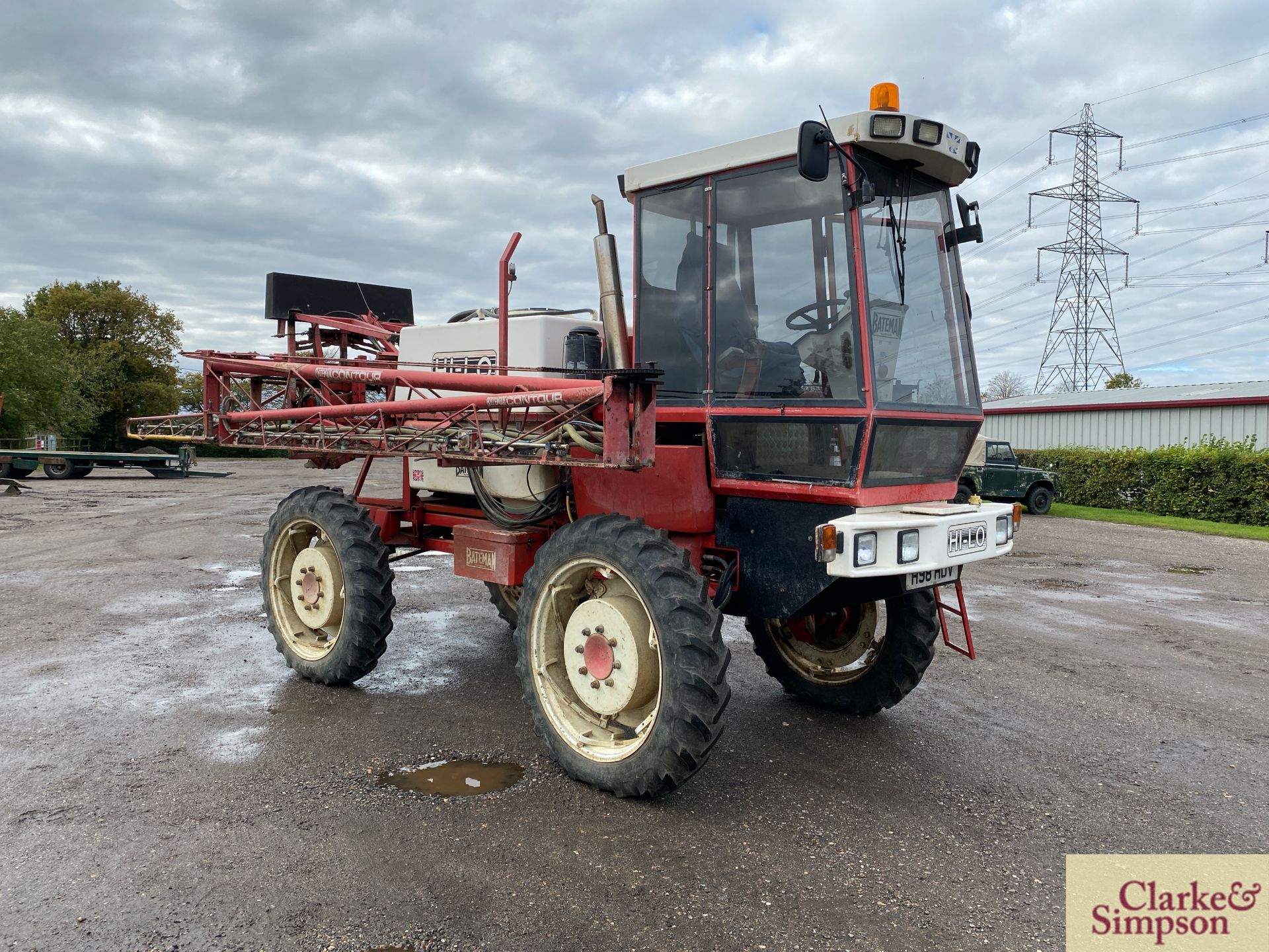 Bateman Hi-Lo 24m 4WD self-propelled sprayer. Registration H98 HDV. Date of first registration 06/ - Image 7 of 44