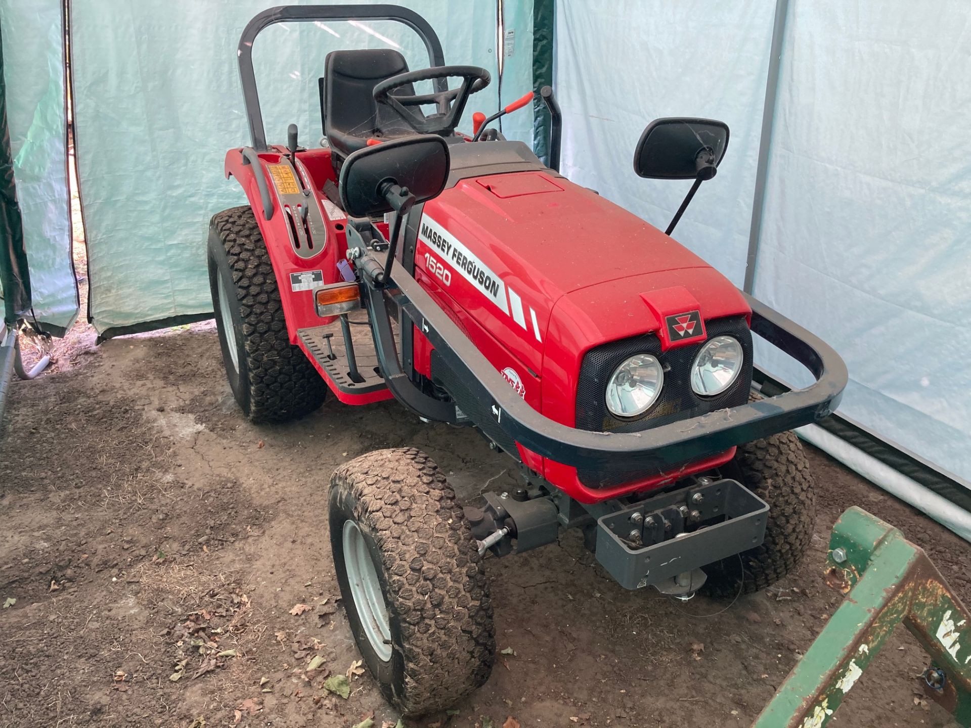 Massey Ferguson 1520 4WD compact tractor. 2017. Registration AY19 BXB. Date of first registration - Image 38 of 38