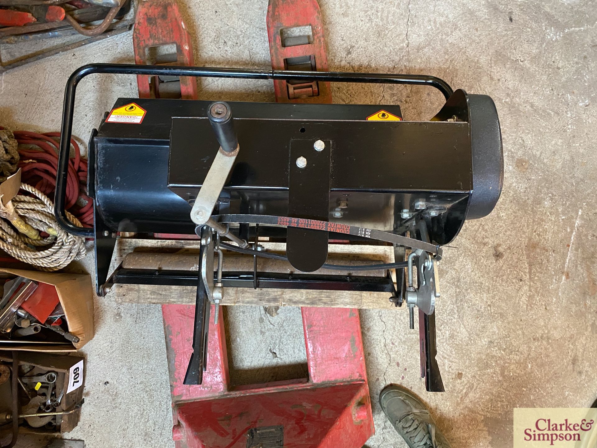 Countax scarifier to fit ride-on mower. - Image 4 of 6