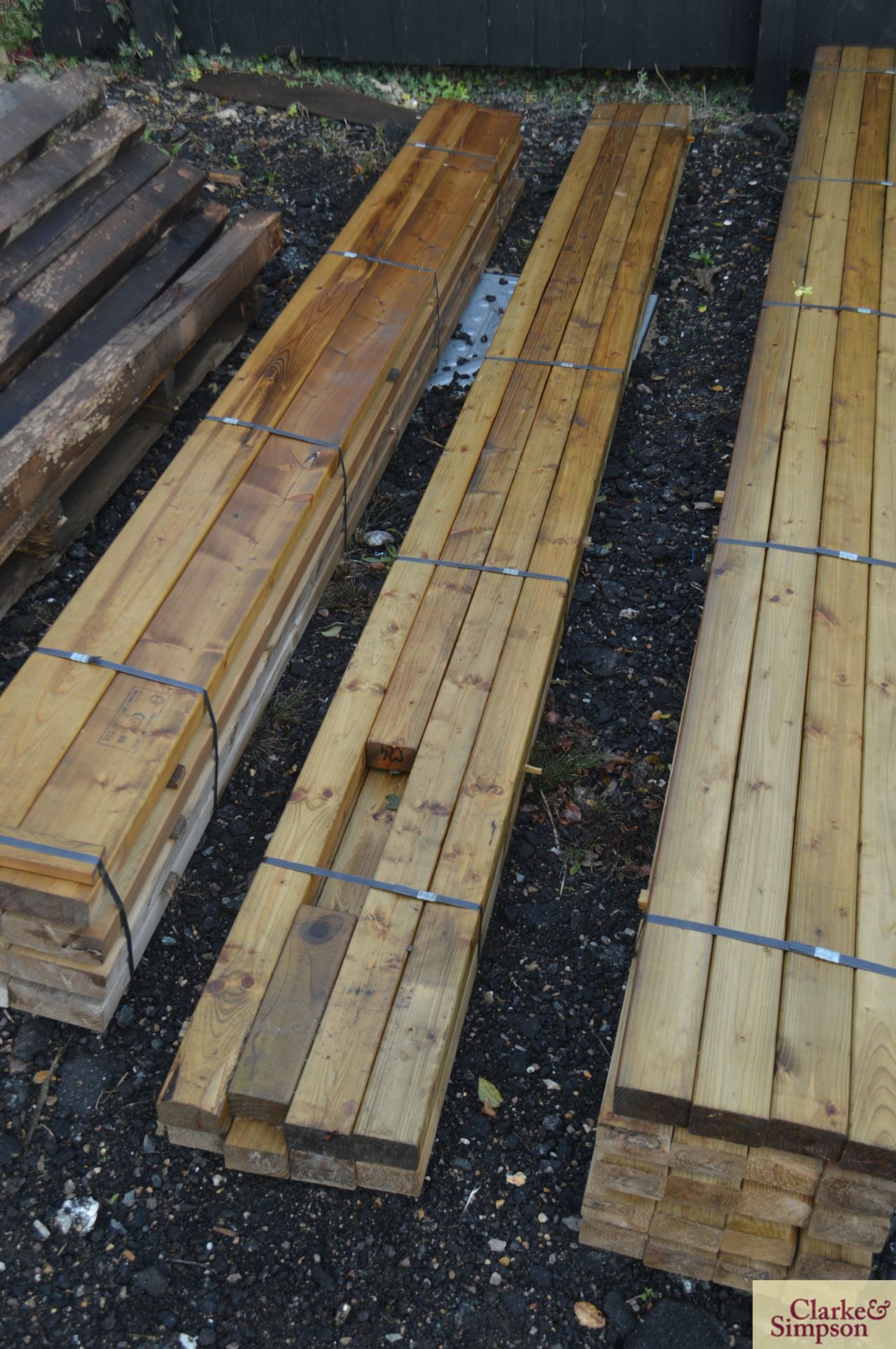 Quantity of new timber - 3in x 2in. - Image 2 of 3