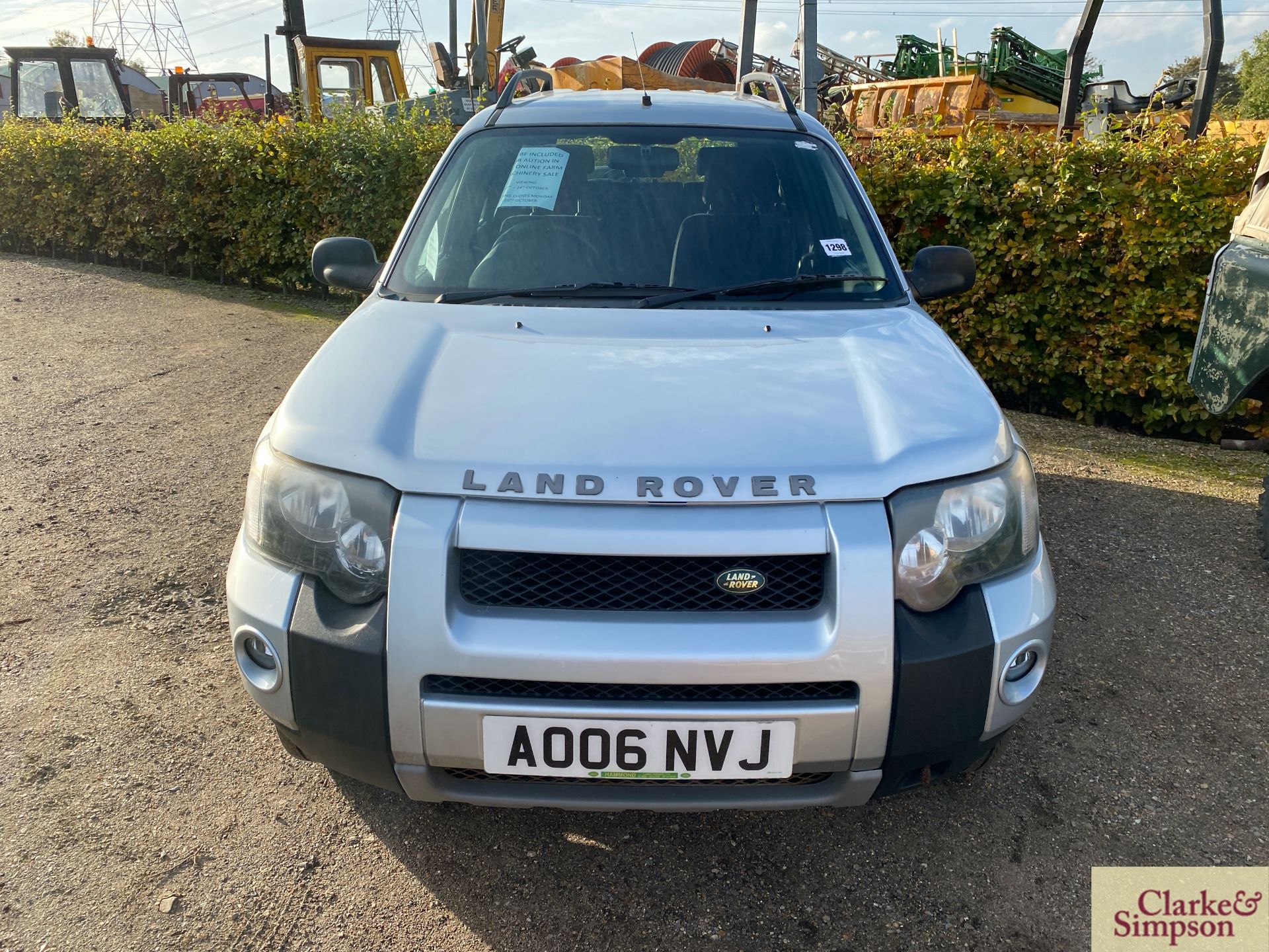 Land Rover Freelander 1 TD4 diesel. Registration AO06 NVJ. Date of first registration 05/2006. 126, - Image 8 of 23