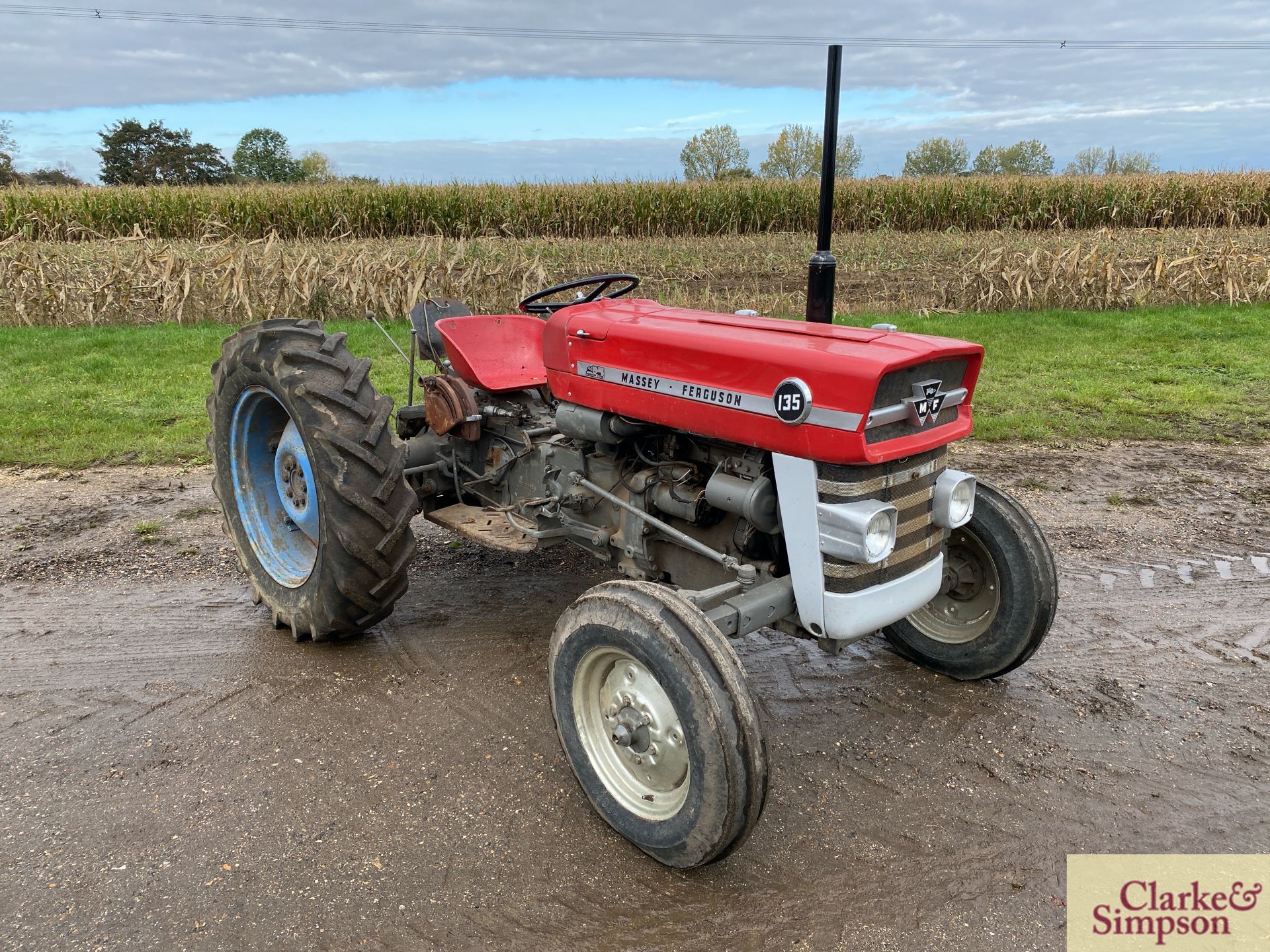 Massey Ferguson 135 2WD tractor. Registration OCL 966M (no paperwork). Date of first registration - Image 7 of 29