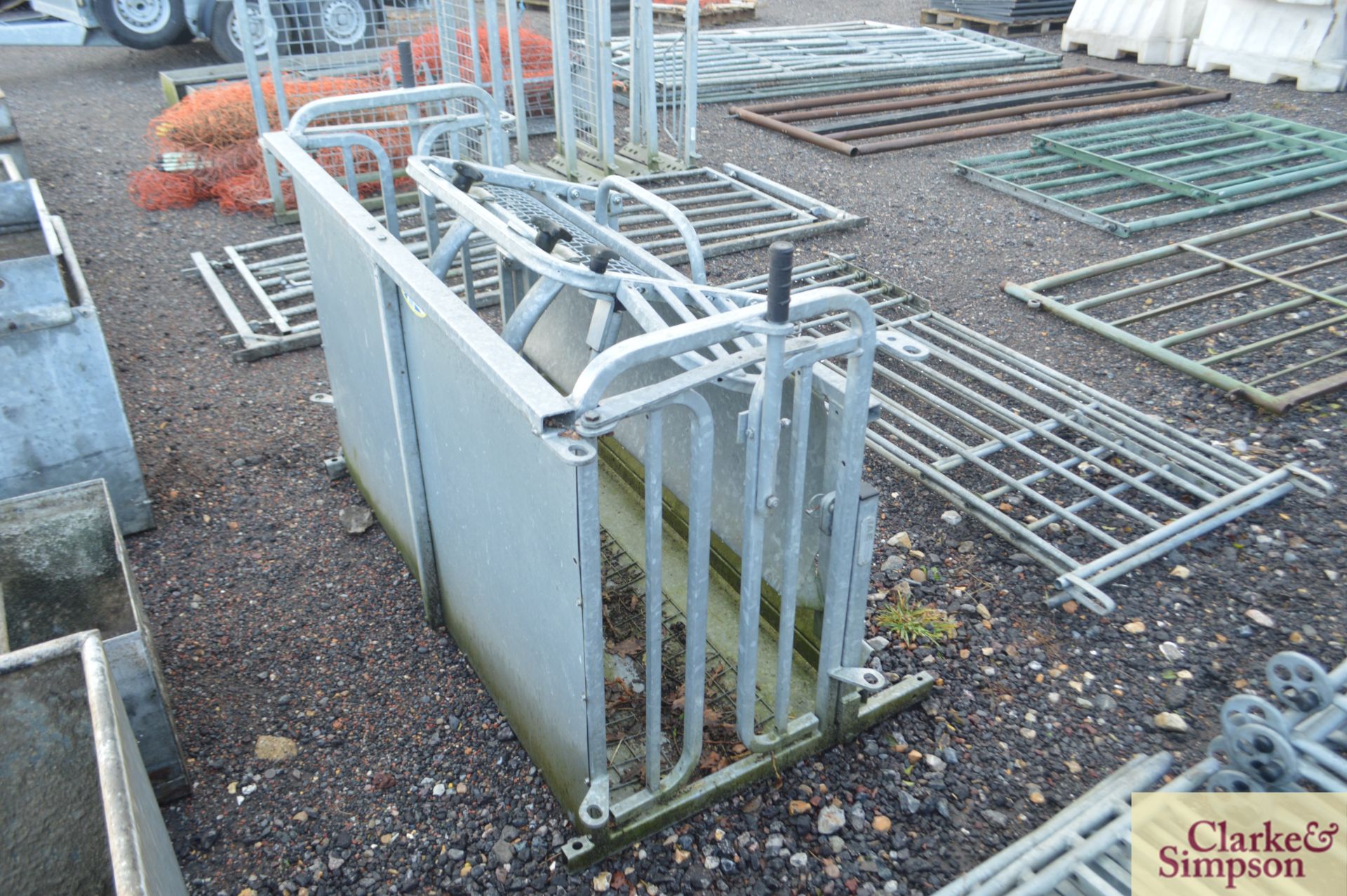 IAE sheep roll over crate. - Image 3 of 4
