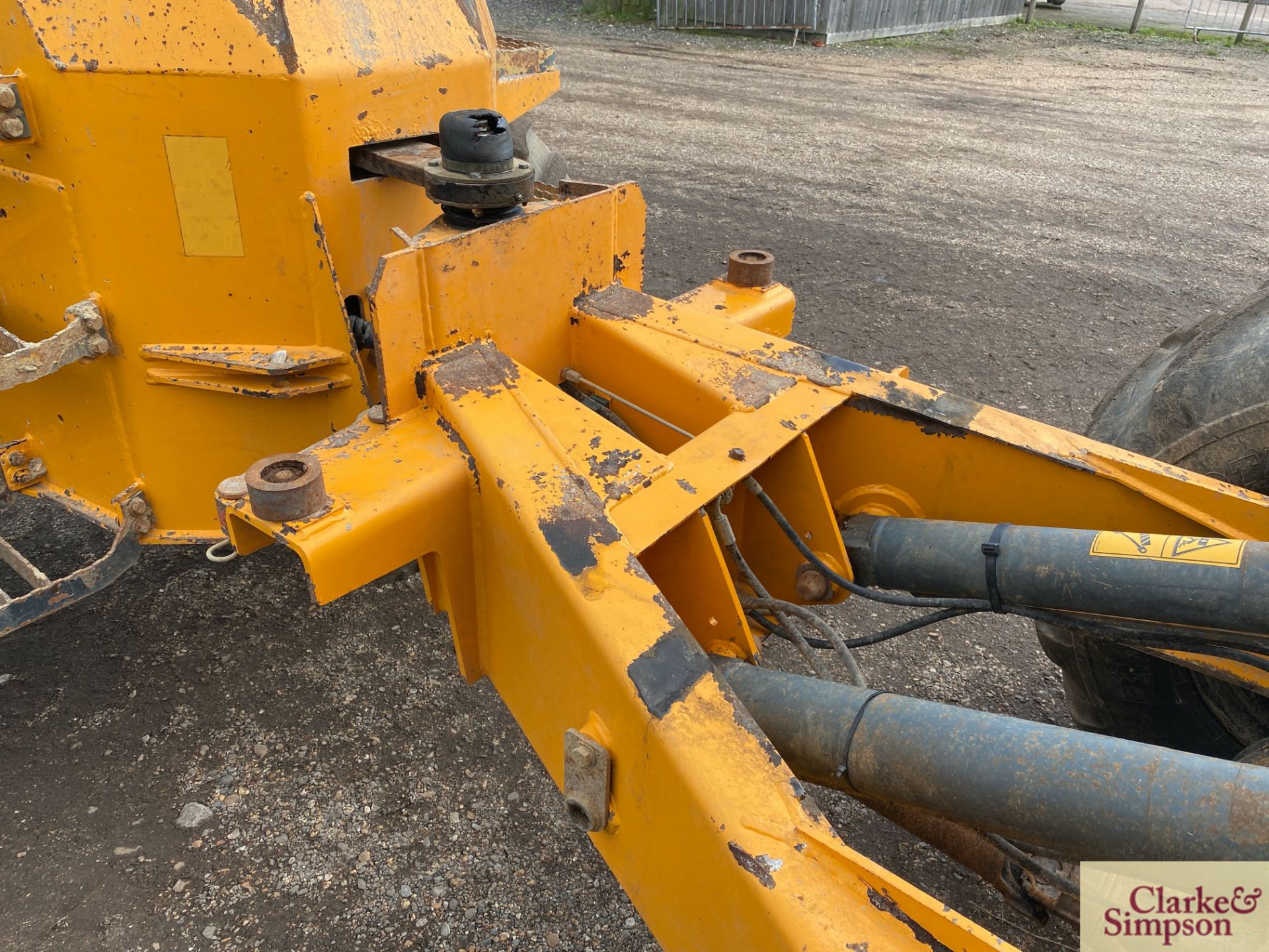 Benford 9T 4WD pivot steer dumper. 2005. Serial number SLBDINOOE507EW274. 500/60R22.5 wheels and - Image 29 of 38