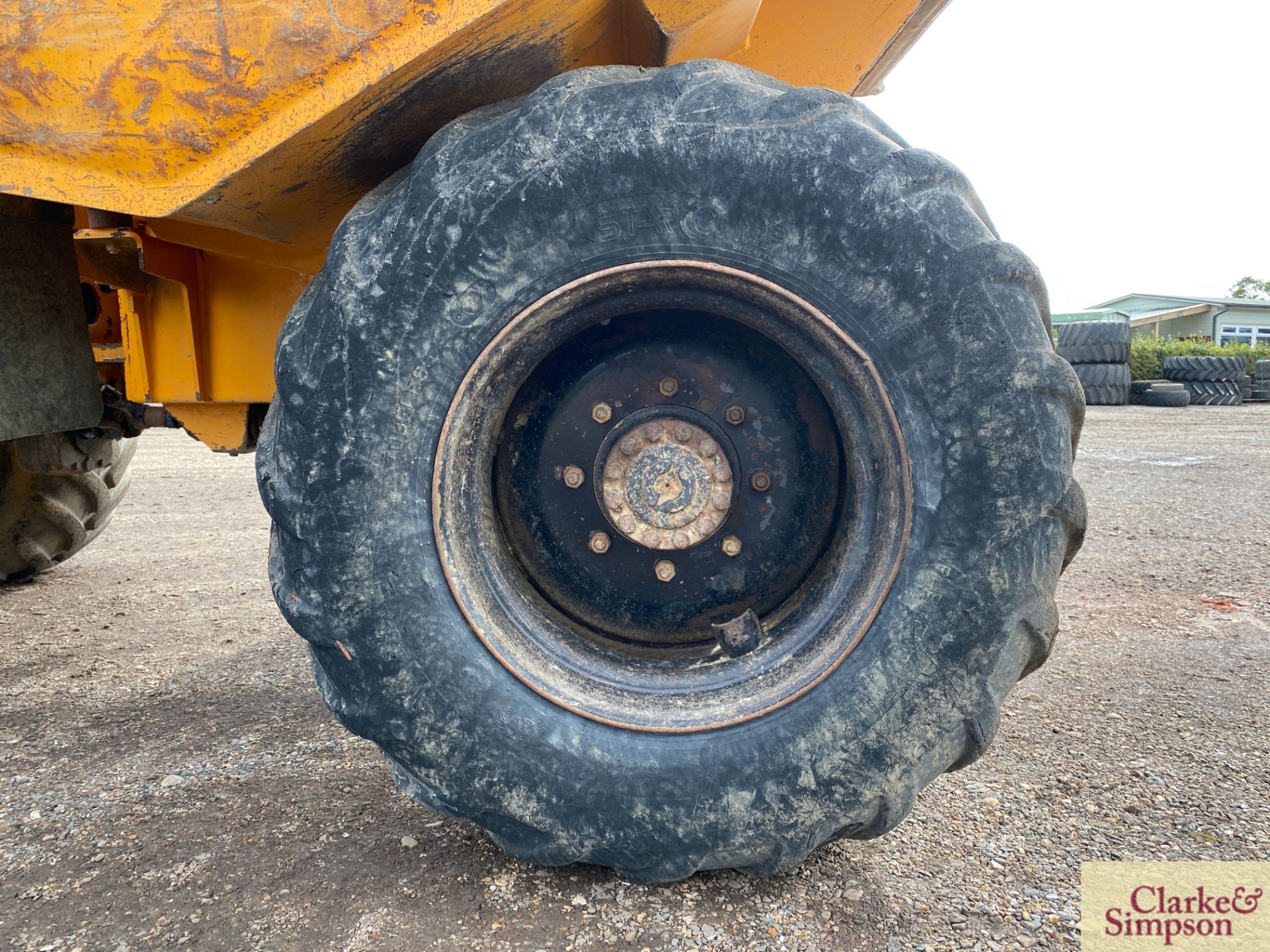 Benford 9T 4WD pivot steer dumper. 2005. Serial number SLBDINOOE507EW274. 500/60R22.5 wheels and - Image 20 of 38