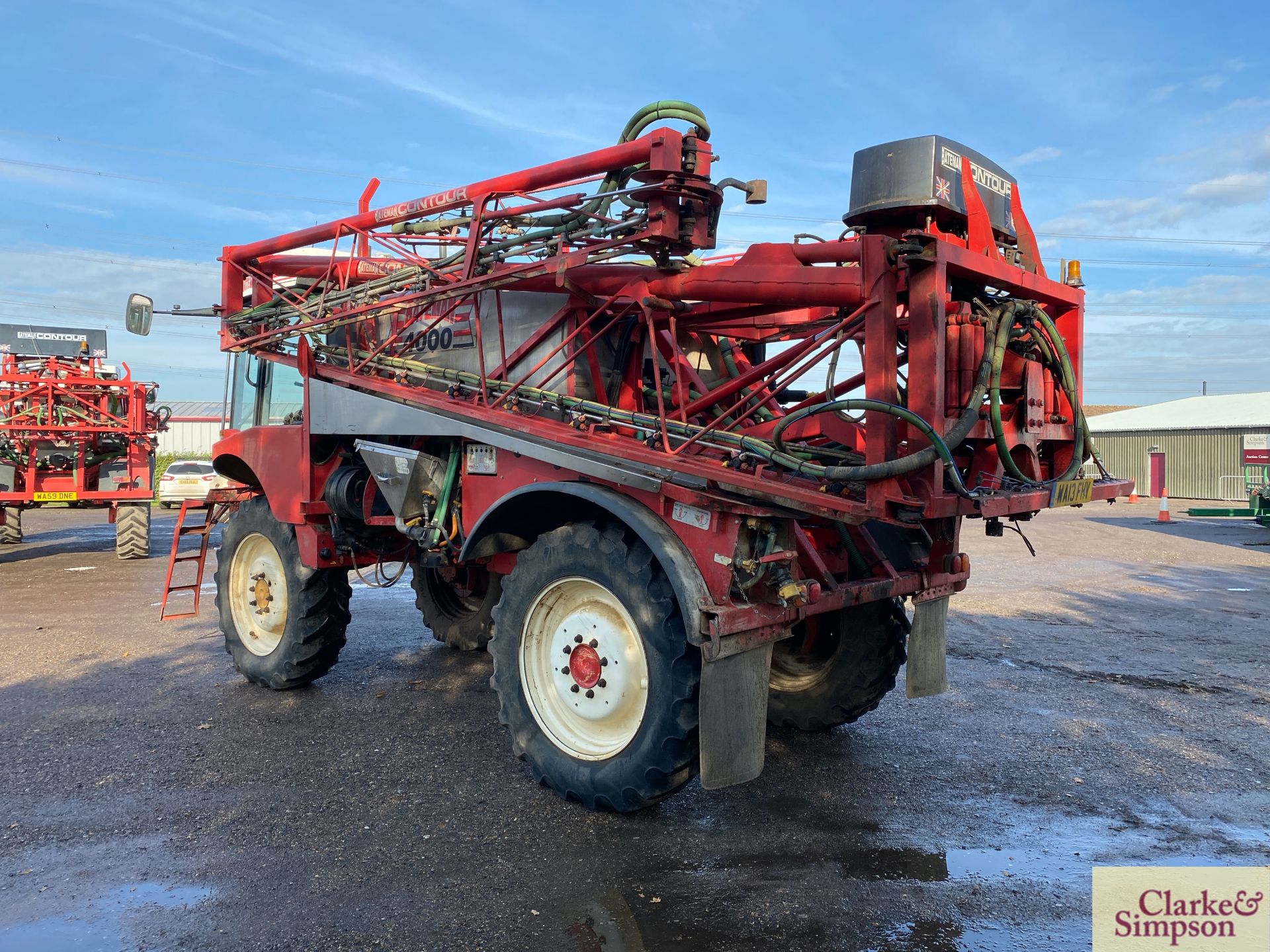 Bateman RB35 24m 4WD self-propelled sprayer. Registration WA13 FHY. Date of first registration 03/ - Image 3 of 48