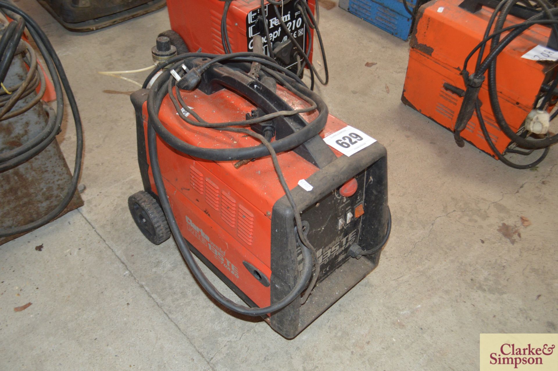 Clarke 135 MIG welder.