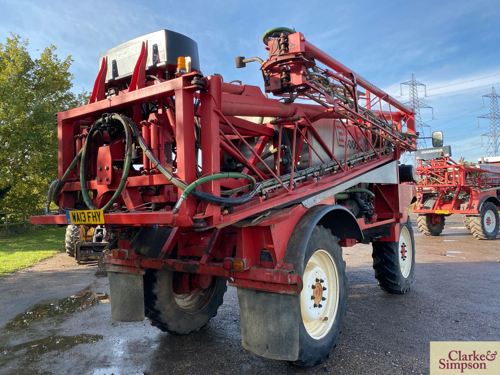 Bateman RB35 24m 4WD self-propelled sprayer. Registration WA13 FHY. Date of first registration 03/ - Image 5 of 48