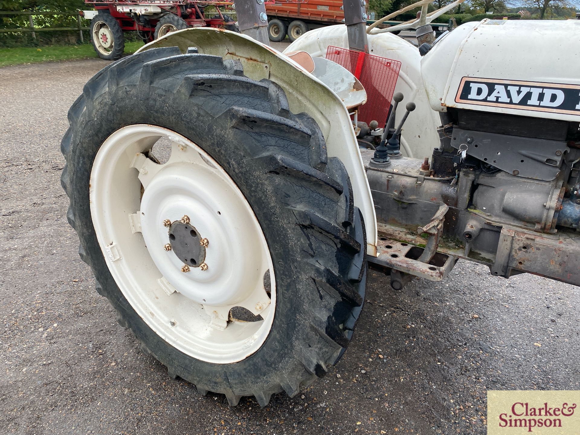 David Brown 990 Selectamatic 2WD tractor. Registration DUE 781D (no paperwork). Serial number 990A/ - Image 14 of 31