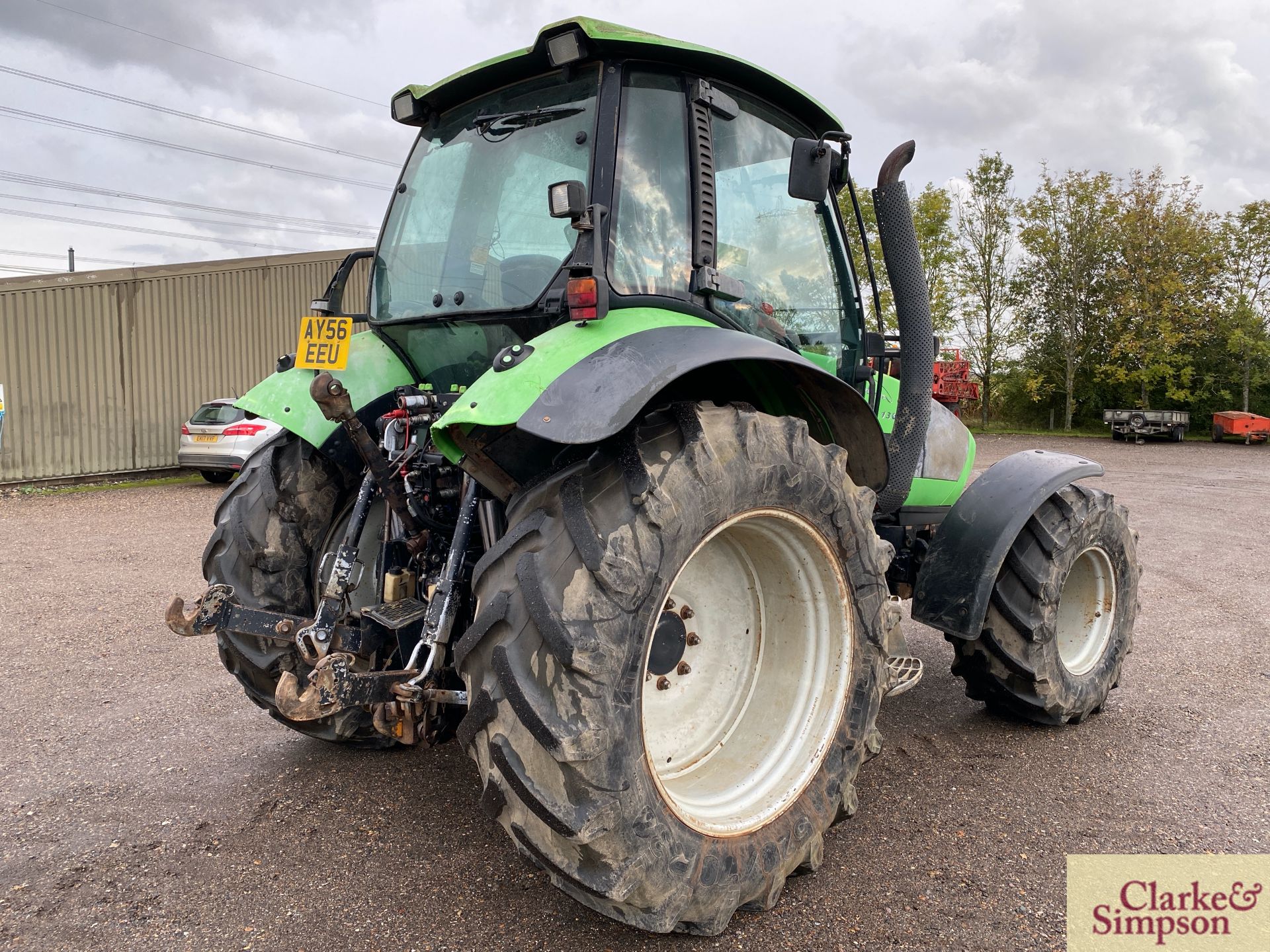 Deutz-Fahr Agrotron 130 4WD tractor. Registration AY56 EEU. Date of first registration 09/2006. - Image 7 of 59