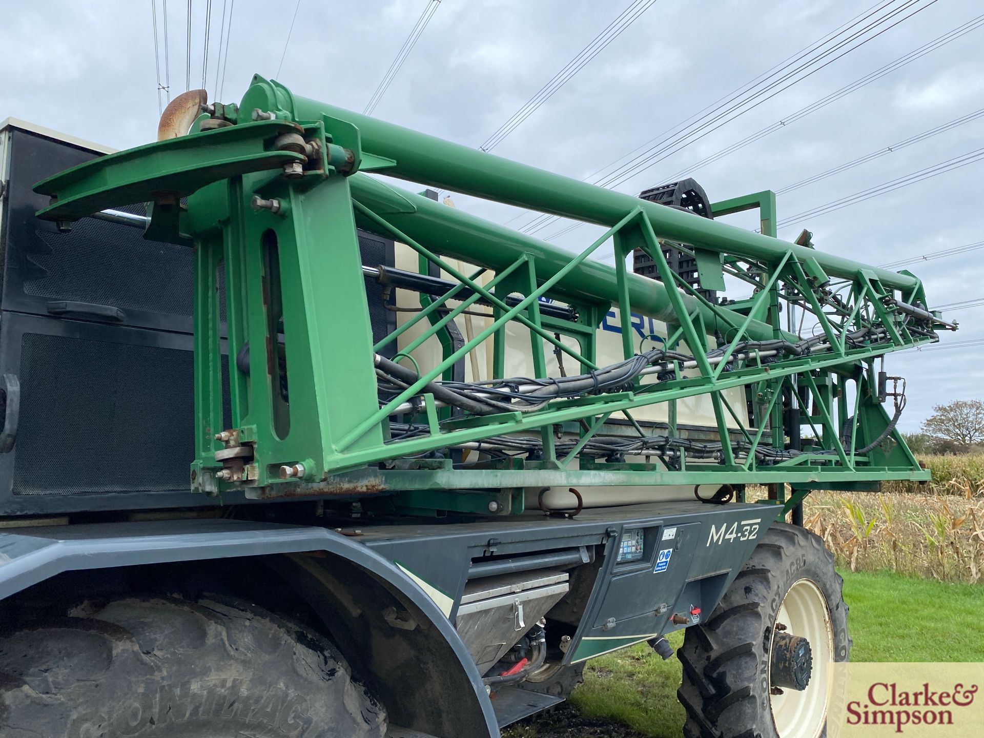 Househam Merlin M4/32 4WD 32m self-propelled sprayer. Registration AE14 LPN. Date of first - Image 33 of 54