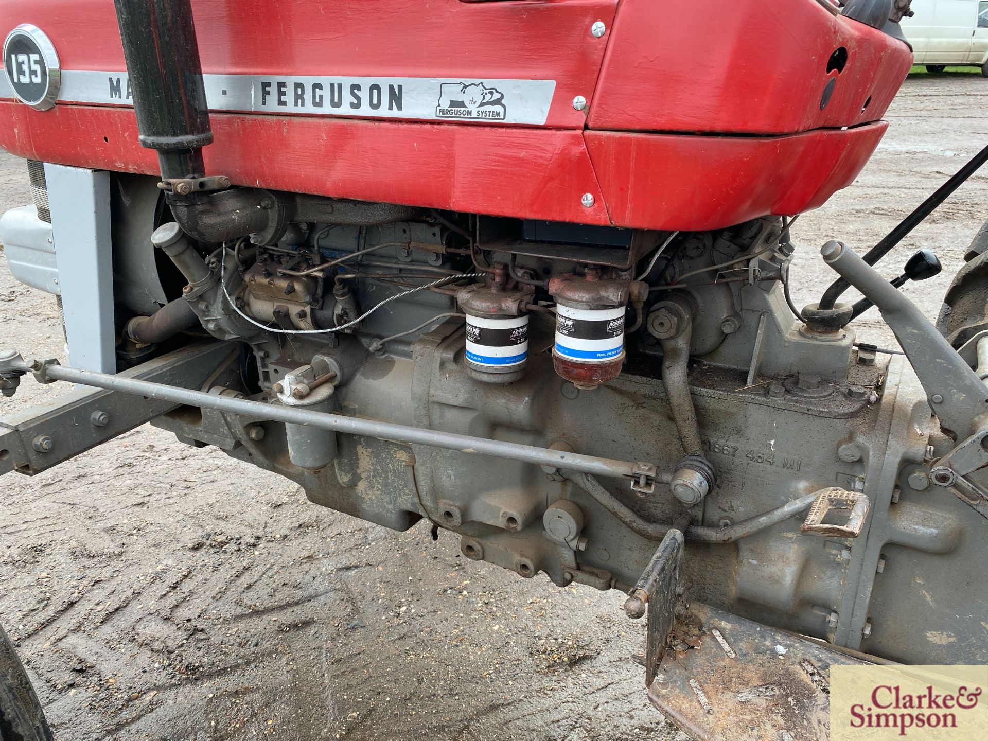 Massey Ferguson 135 2WD tractor. Registration OCL 966M (no paperwork). Date of first registration - Image 22 of 29