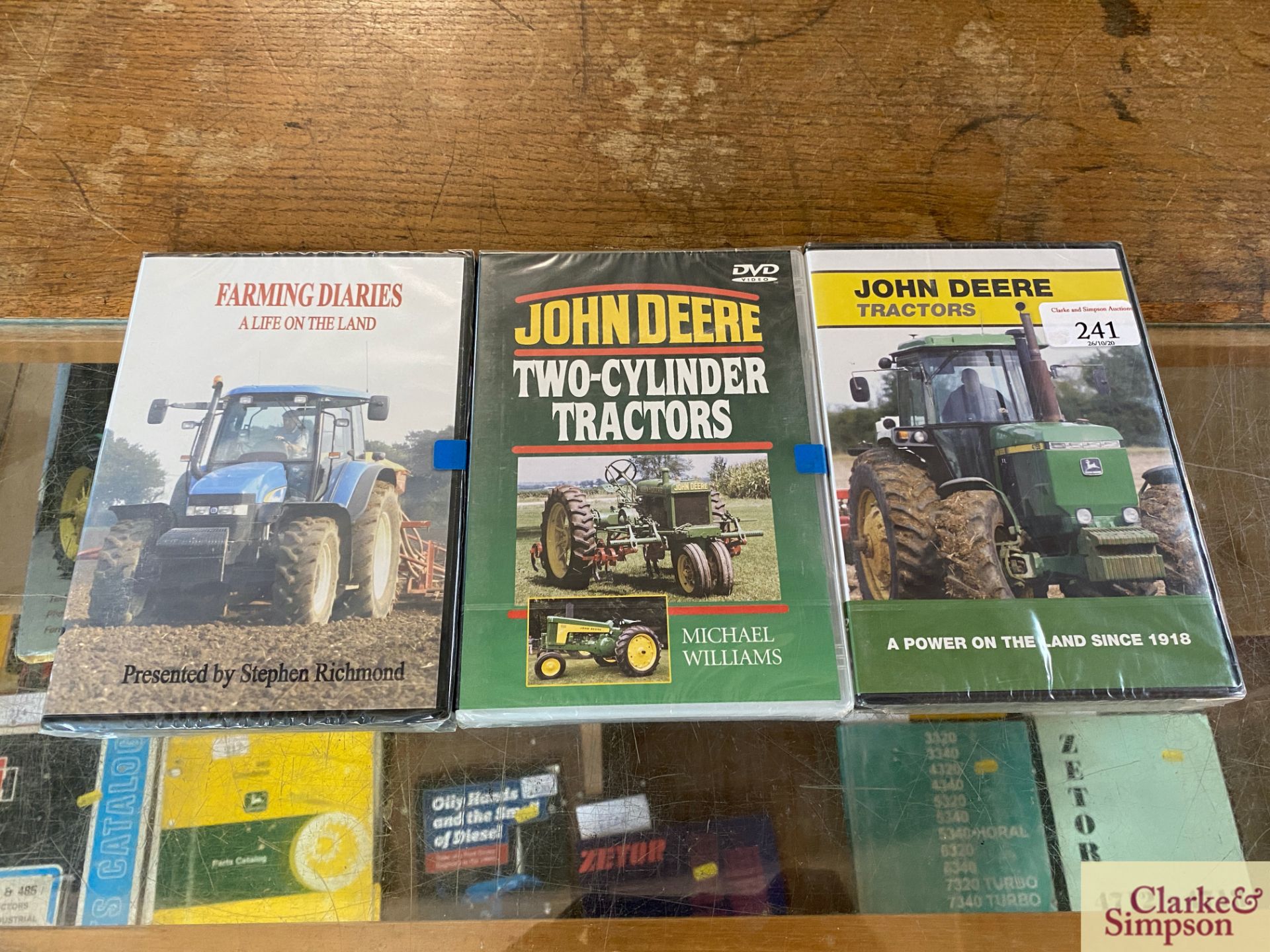 3x New Tractor DVDs inc.JD .*