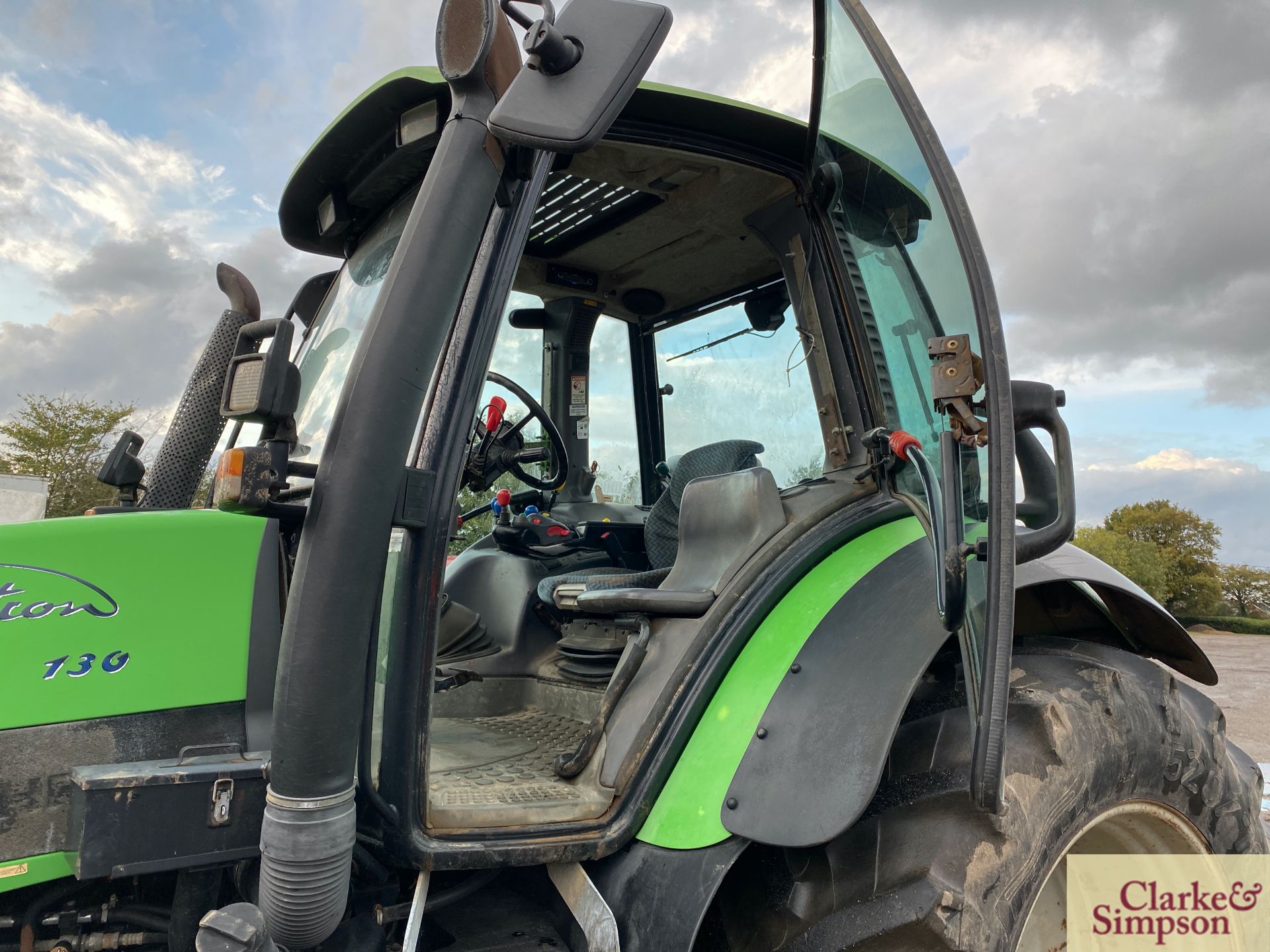 Deutz-Fahr Agrotron 130 4WD tractor. Registration AY56 EEU. Date of first registration 09/2006. - Image 38 of 59