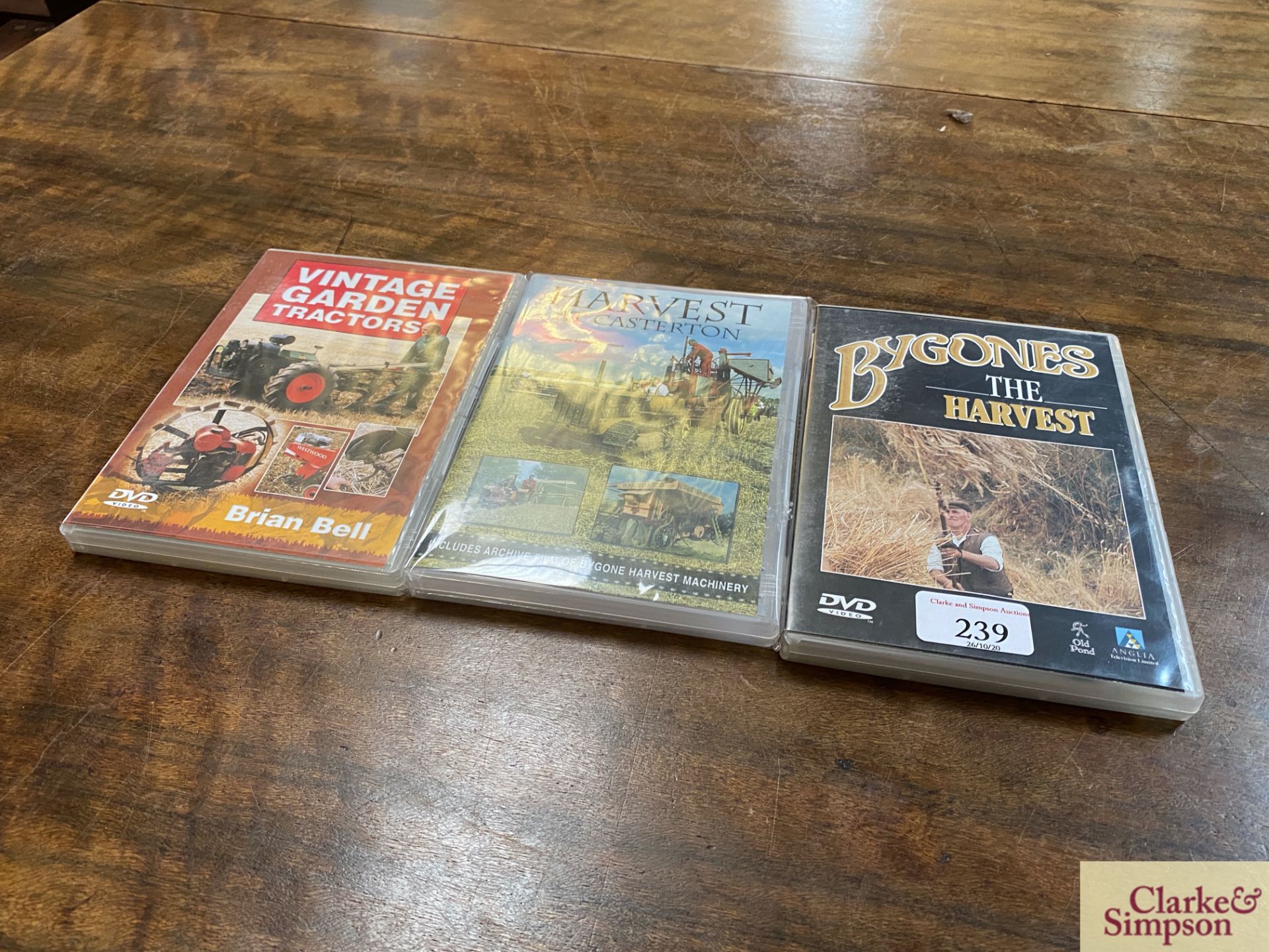 3x New Vintage DVDs.*