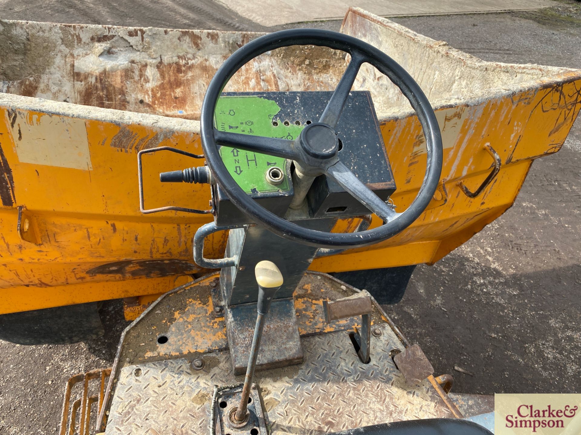 Benford 9T 4WD pivot steer dumper. 2005. Serial number SLBDINOOE507EW274. 500/60R22.5 wheels and - Image 24 of 38