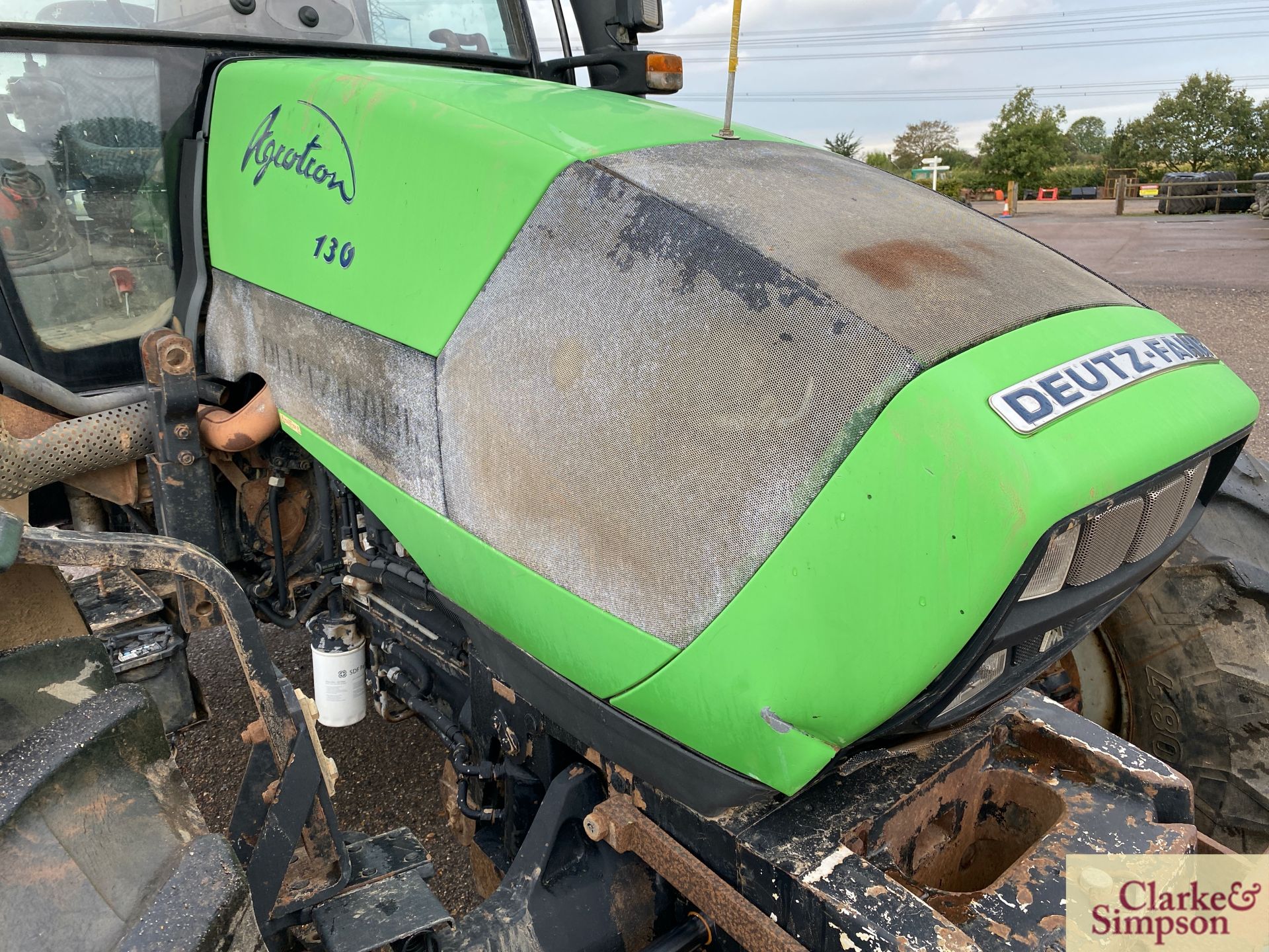 Deutz-Fahr Agrotron 130 4WD tractor. Registration AY56 EEU. Date of first registration 09/2006. - Image 33 of 59