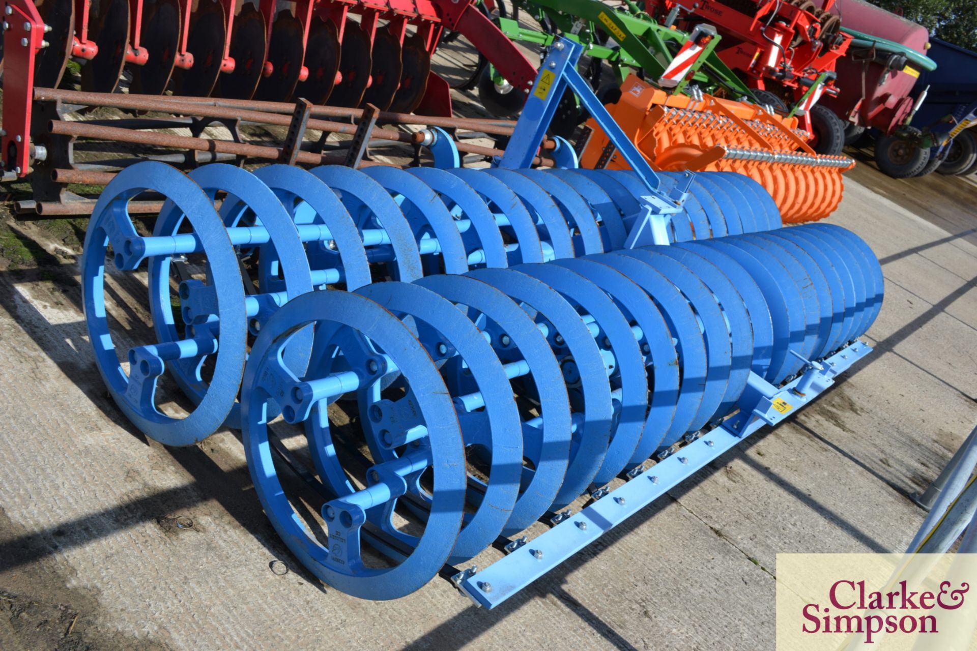 Lemken Vario Pack 5110 3.7m press. 2014. Serial number 400534. Type 5110WDP70. With 38x45 700mm - Image 3 of 5