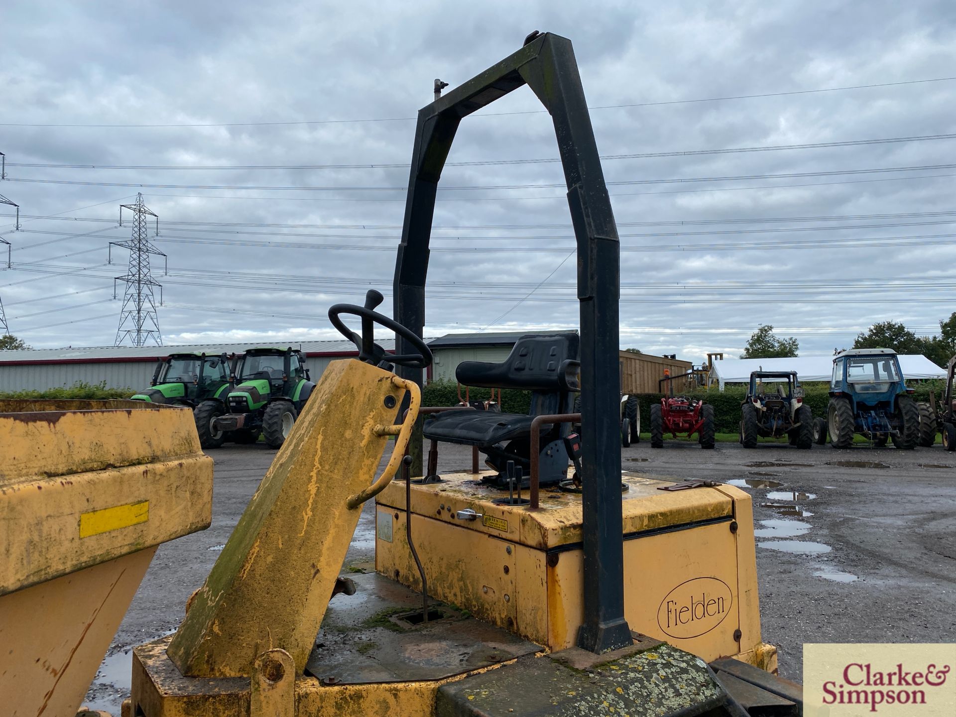 Barford SRX3000 3T swivel tip 4WD pivot steer dumper. Registration AP02 KYN. Date of first - Image 13 of 30