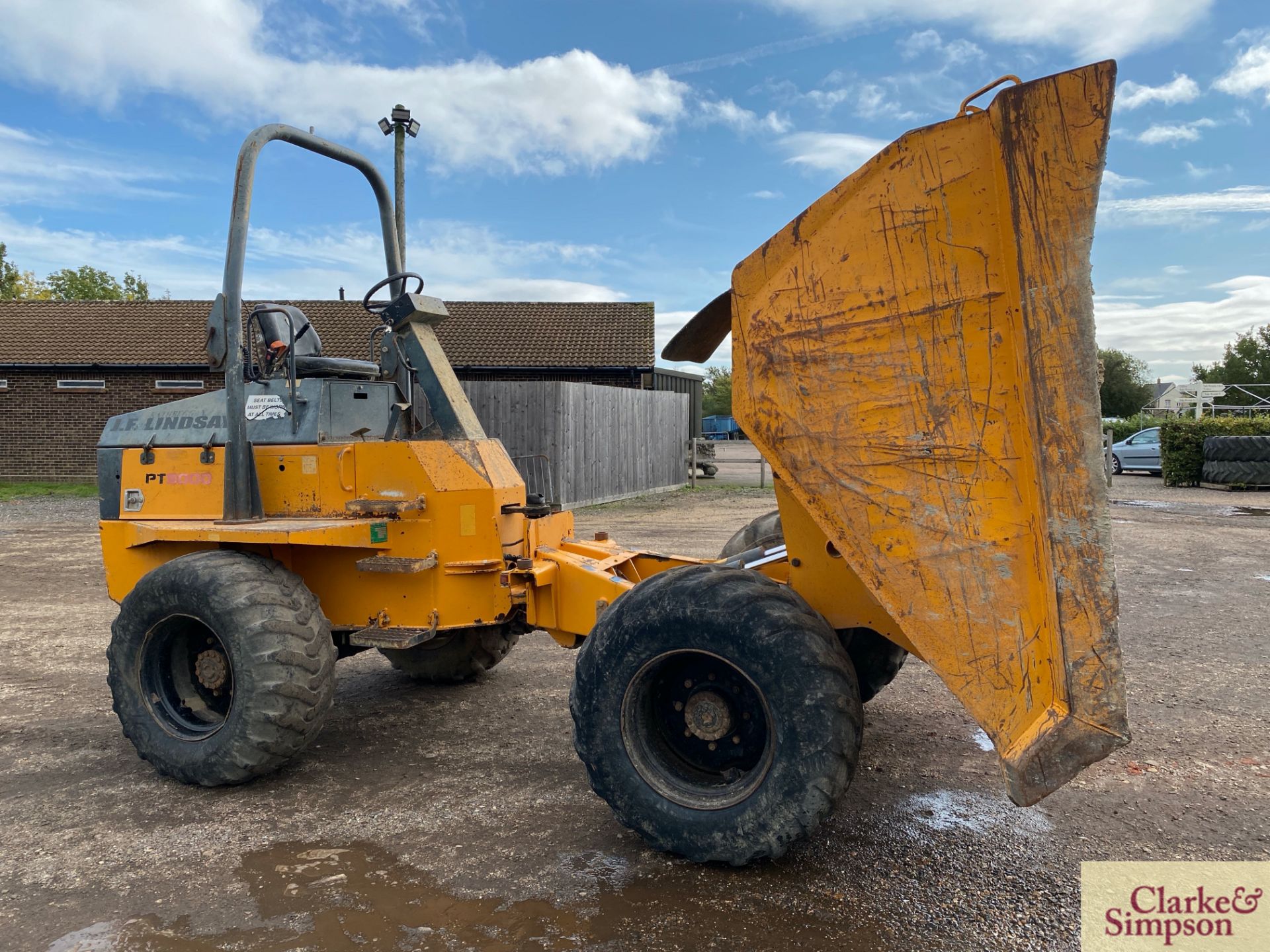 Benford 9T 4WD pivot steer dumper. 2005. Serial number SLBDINOOE507EW274. 500/60R22.5 wheels and - Image 28 of 38