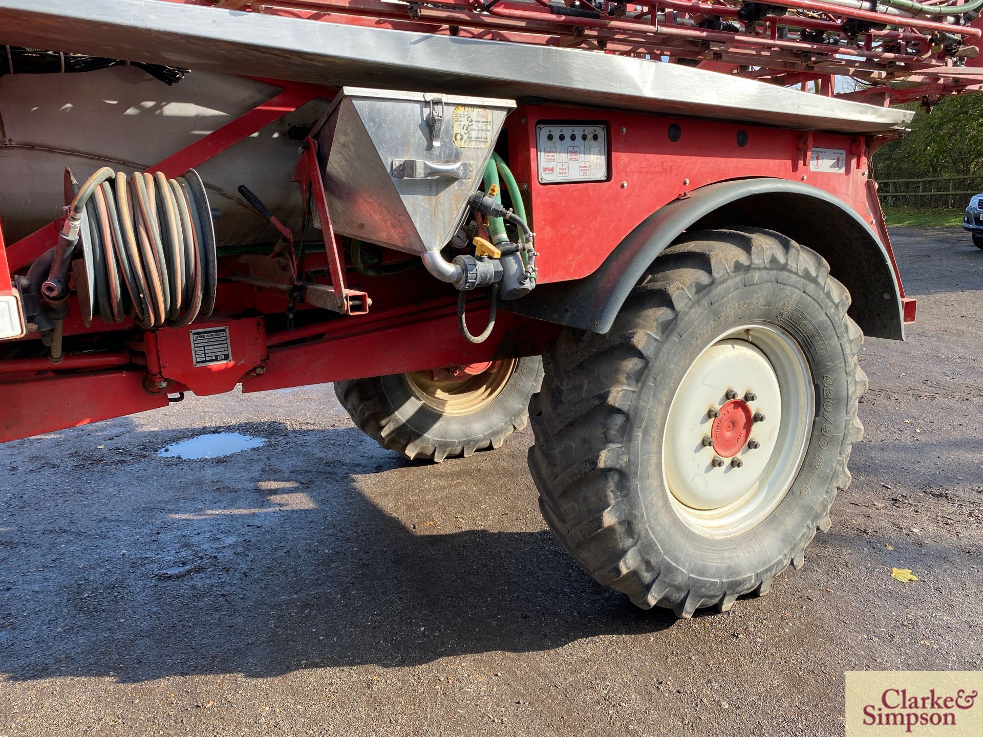 Bateman RB35 4WD 24m self-propelled sprayer. Registration WA59 DNE. Date of first registration 09/ - Image 18 of 48