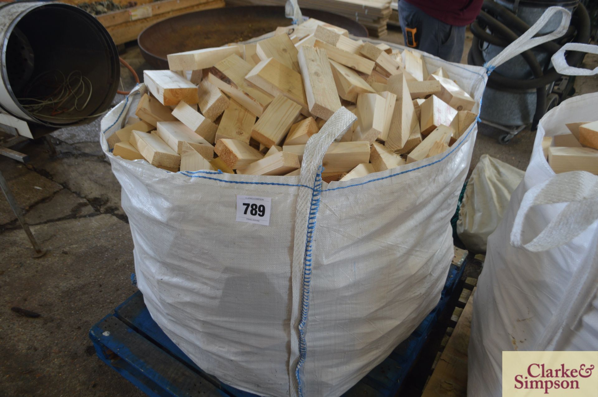 Large quantity of offcut firewood, suitable for wood burner.