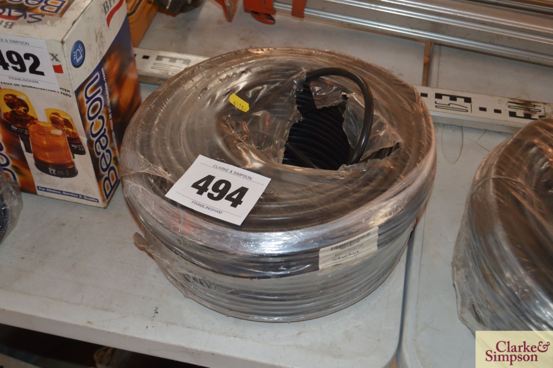 Unused 100m coil 7 core cable. *