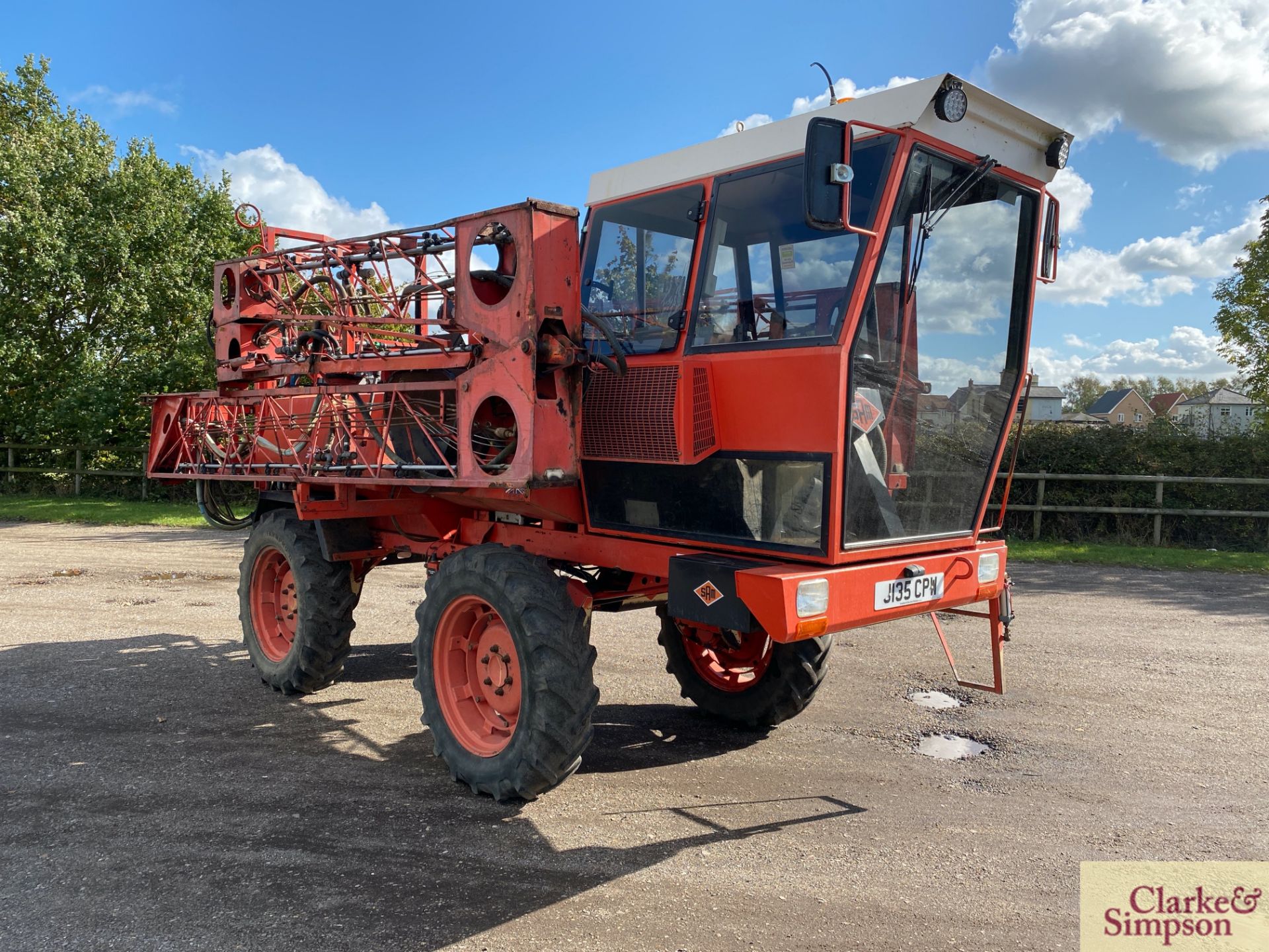 Sands 2000 4WD 24m self-propelled sprayer. Registration J135 CPW. Date of first registration 10/ - Image 7 of 48