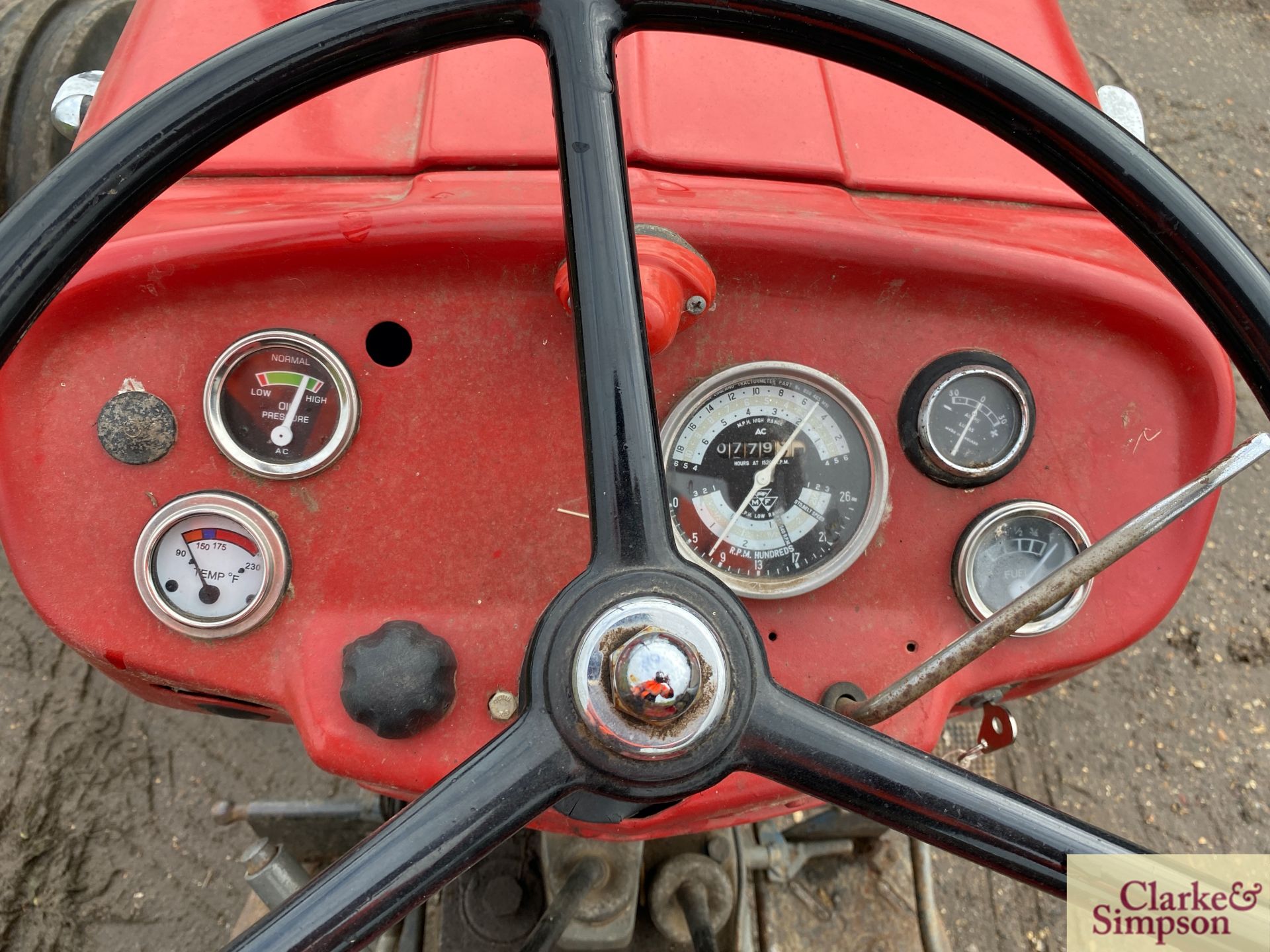 Massey Ferguson 135 2WD tractor. Registration OCL 966M (no paperwork). Date of first registration - Image 27 of 29