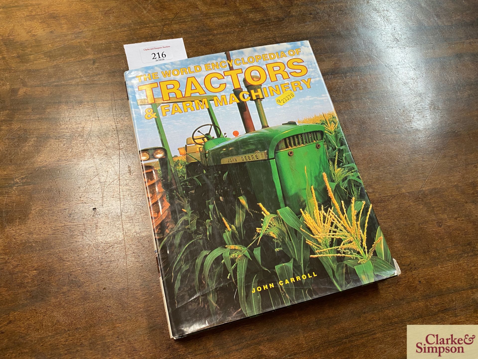 Tractor & Farm Machinery Hardback Book.