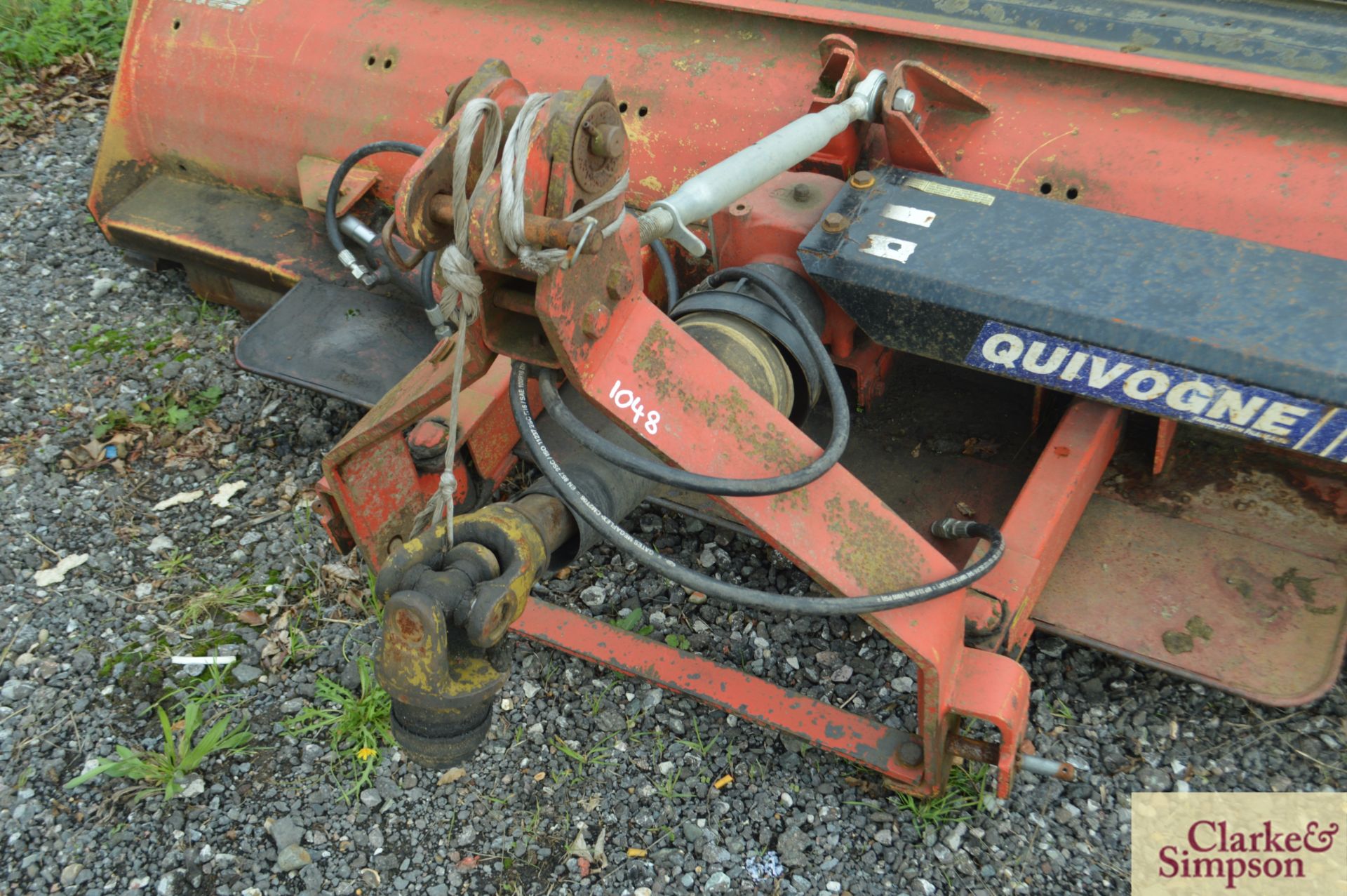 Quivogne 2.5m mounted flail mower. * - Image 5 of 5