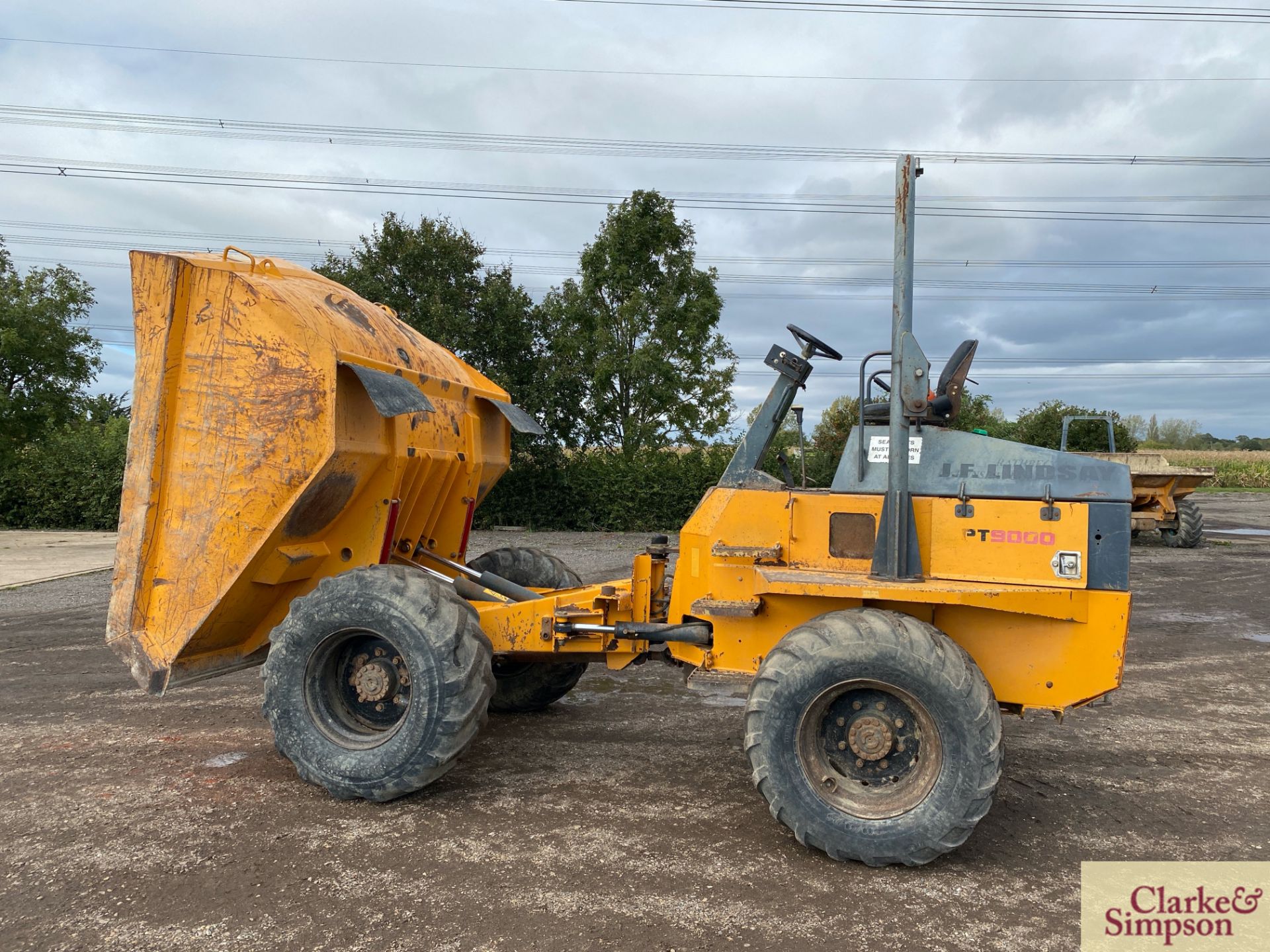 Benford 9T 4WD pivot steer dumper. 2005. Serial number SLBDINOOE507EW274. 500/60R22.5 wheels and - Image 26 of 38